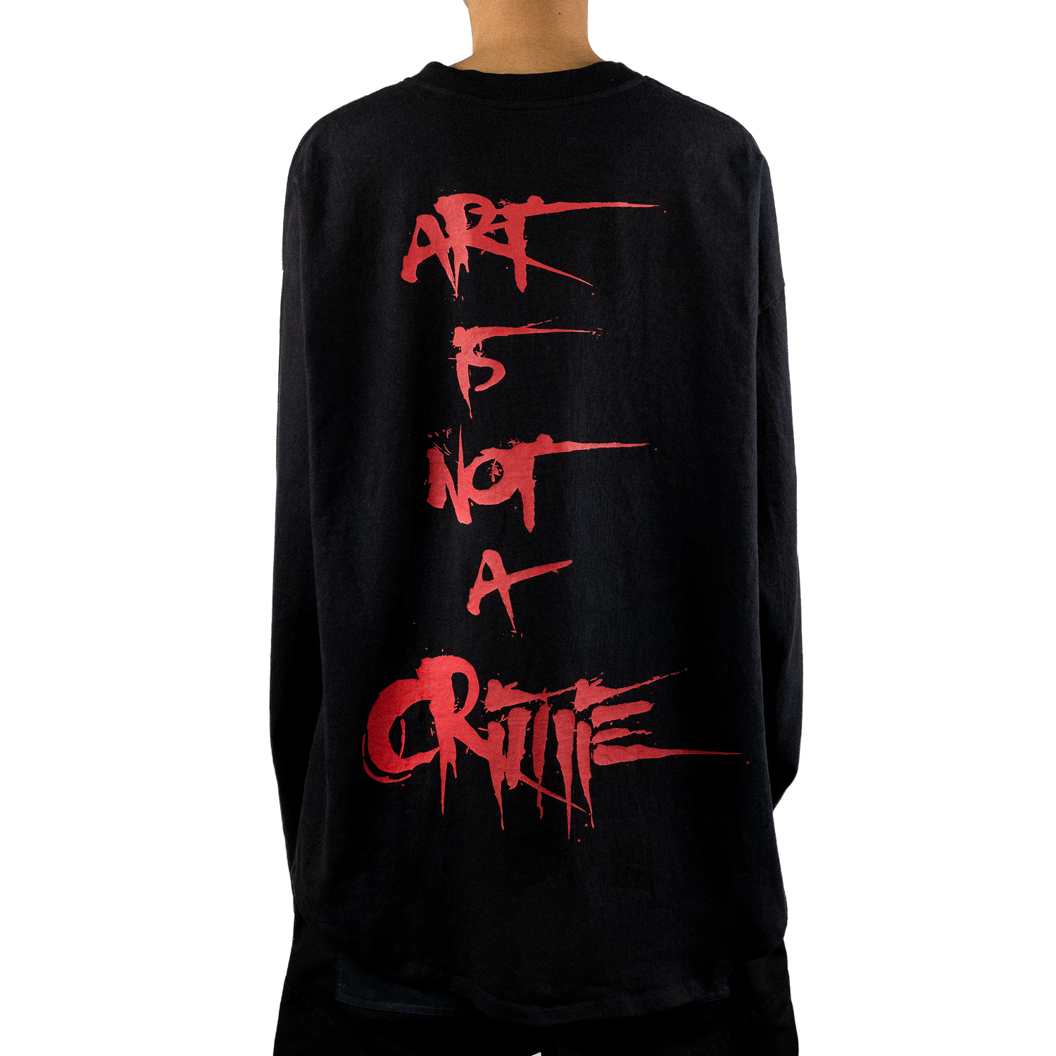 Art Is Not A Crime Longsleeve Tee