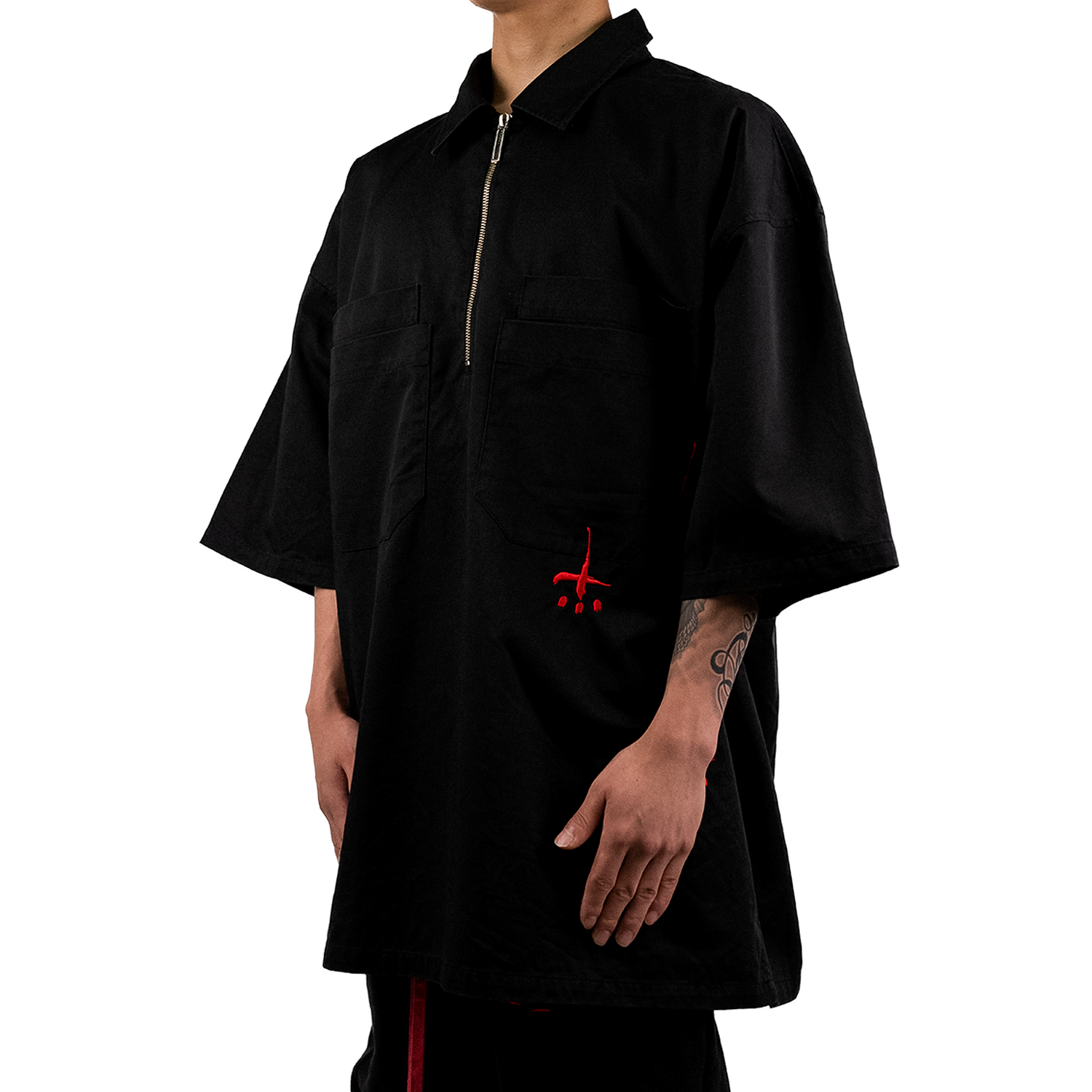 Double Pocket Short Sleeve Shirt