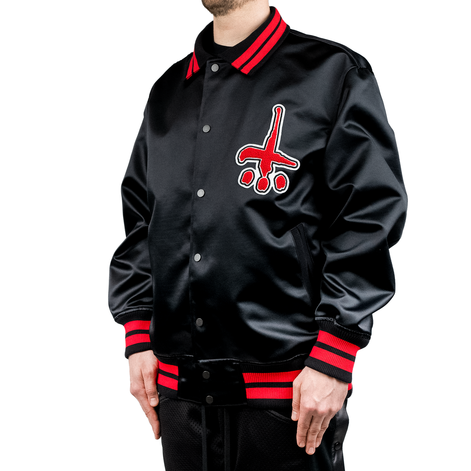 Satin College Jacket