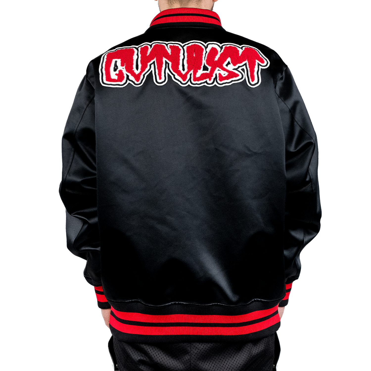 Satin College Jacket