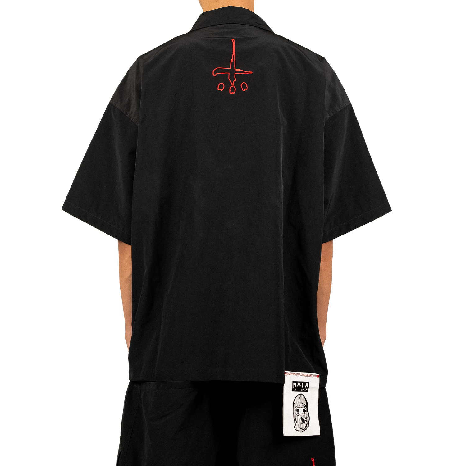 Vegan Leather Pocket Shirt