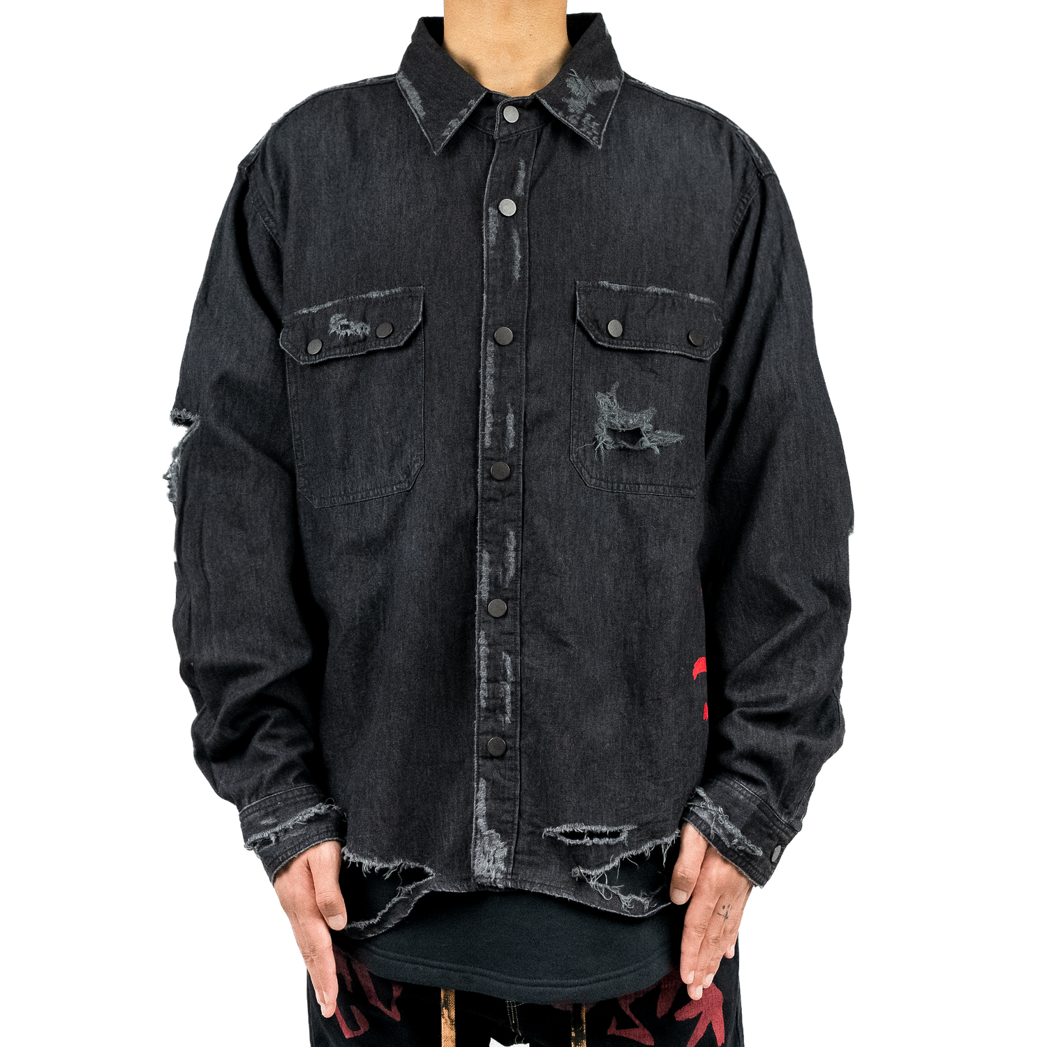 Denim Dyed Shirt