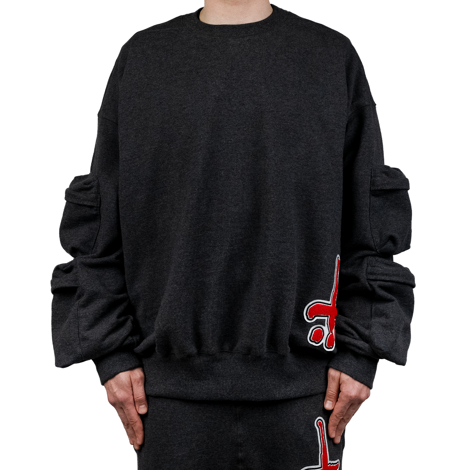 Side Pocket Crewneck