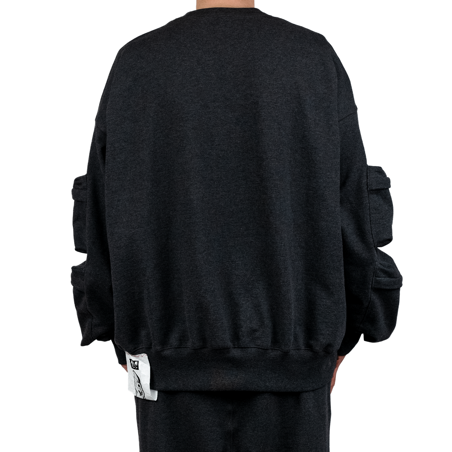 Side Pocket Crewneck