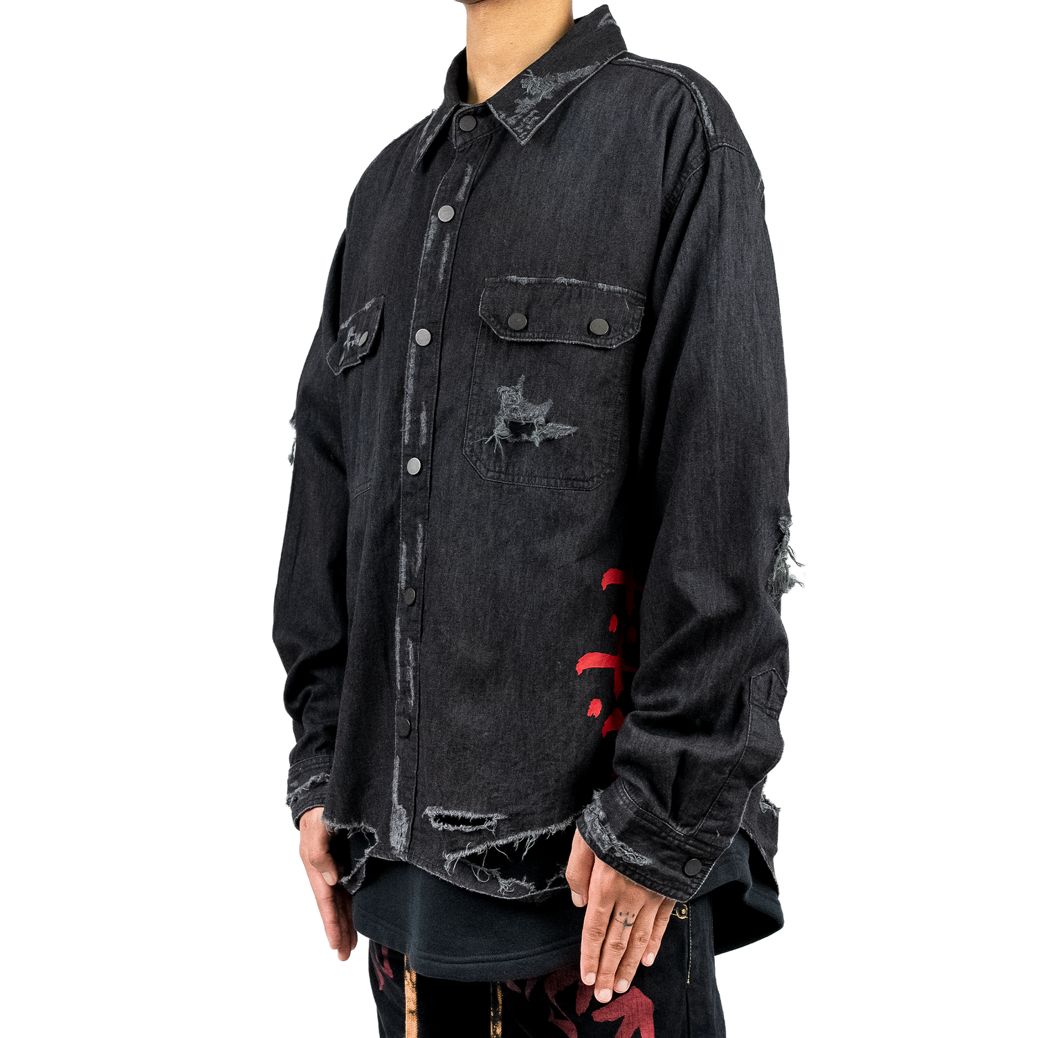 Denim Dyed Shirt