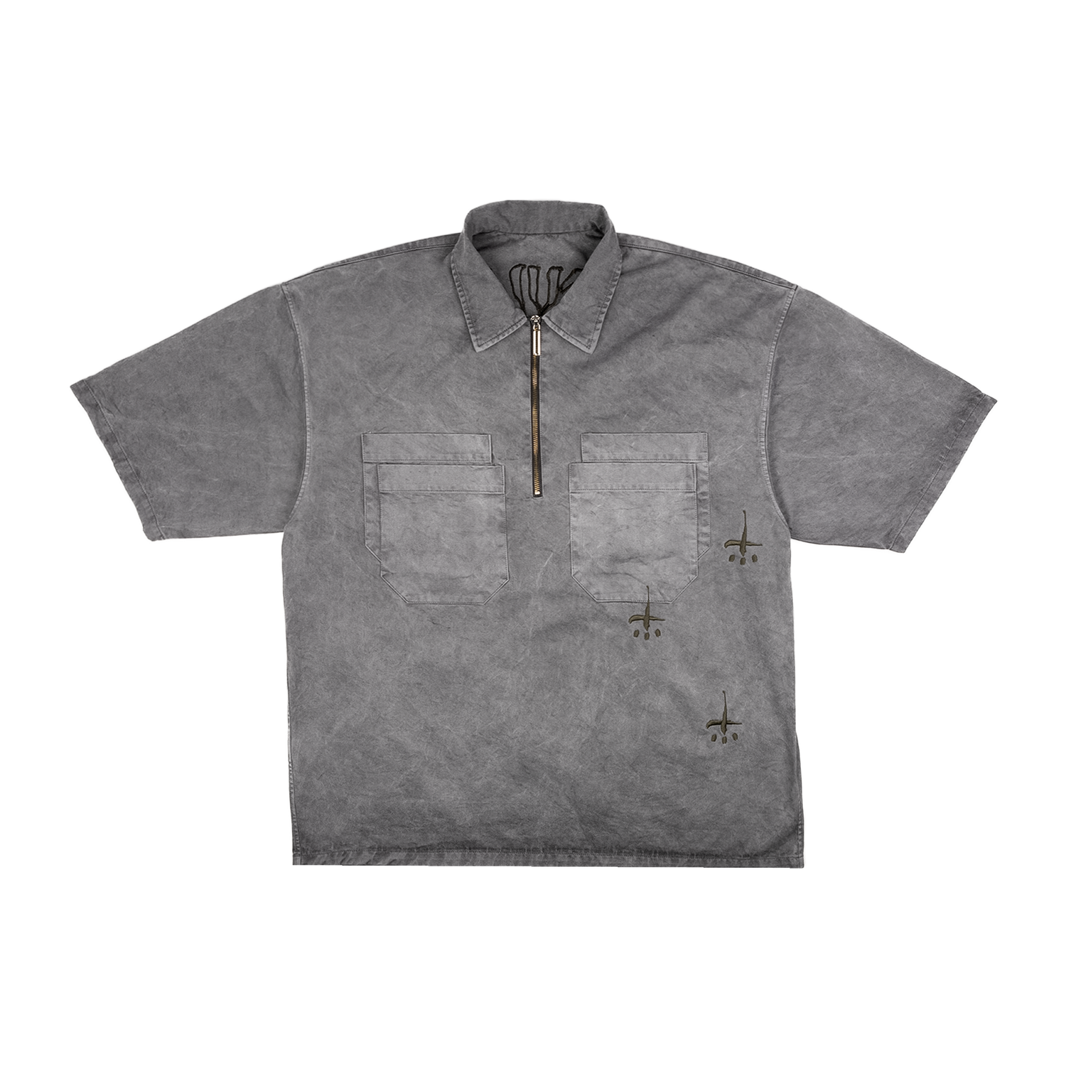 Double Pocket Short Sleeve Shirt