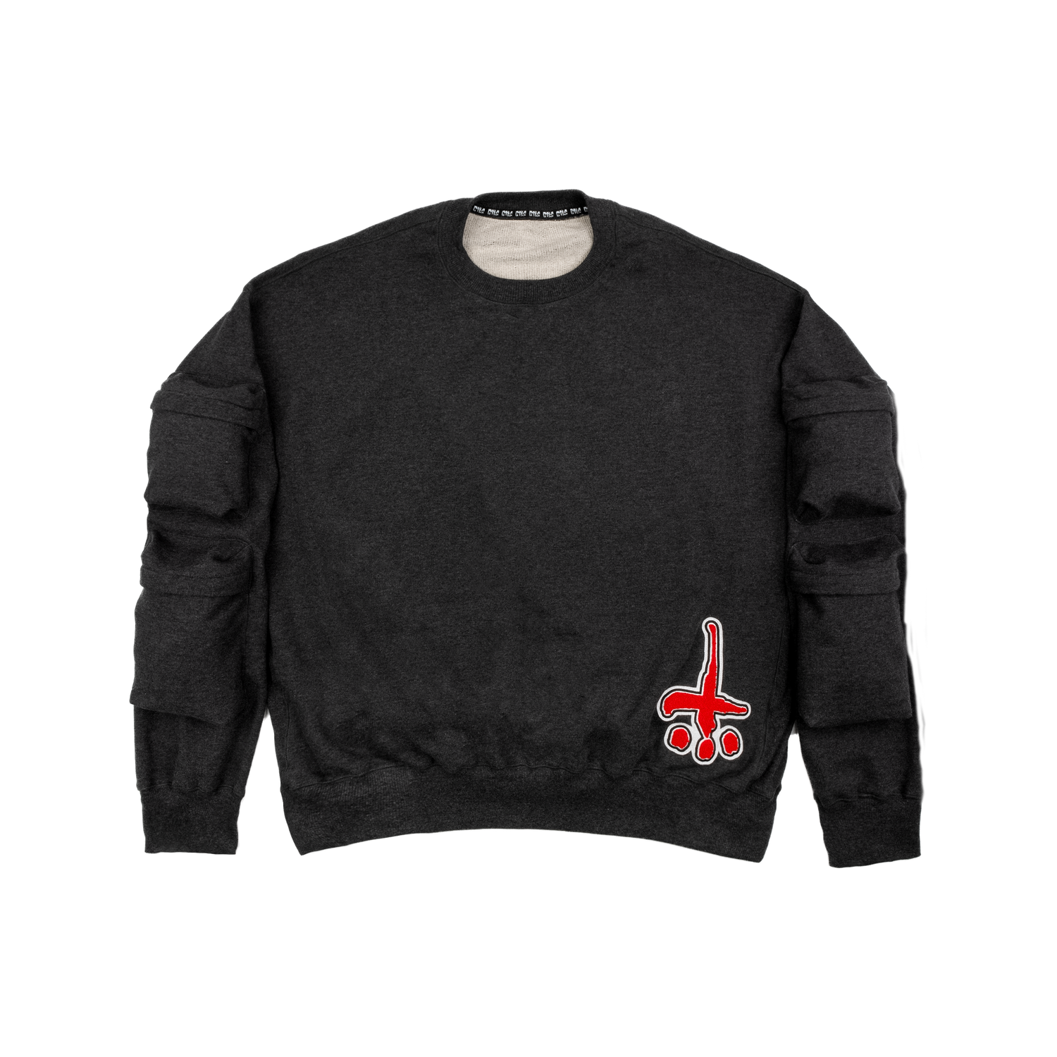 Side Pocket Crewneck