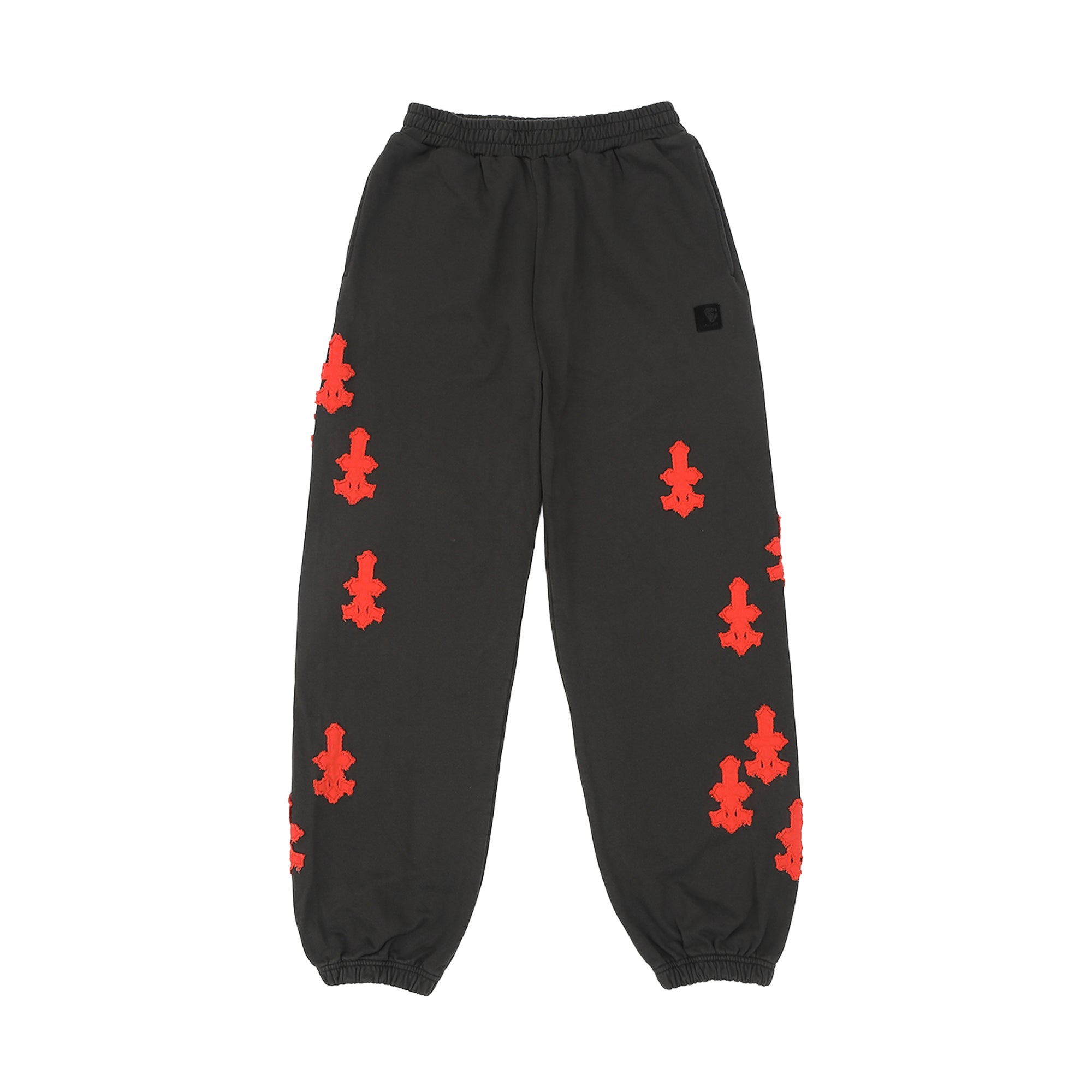 CROSS PATCHED SWEAT PANTS