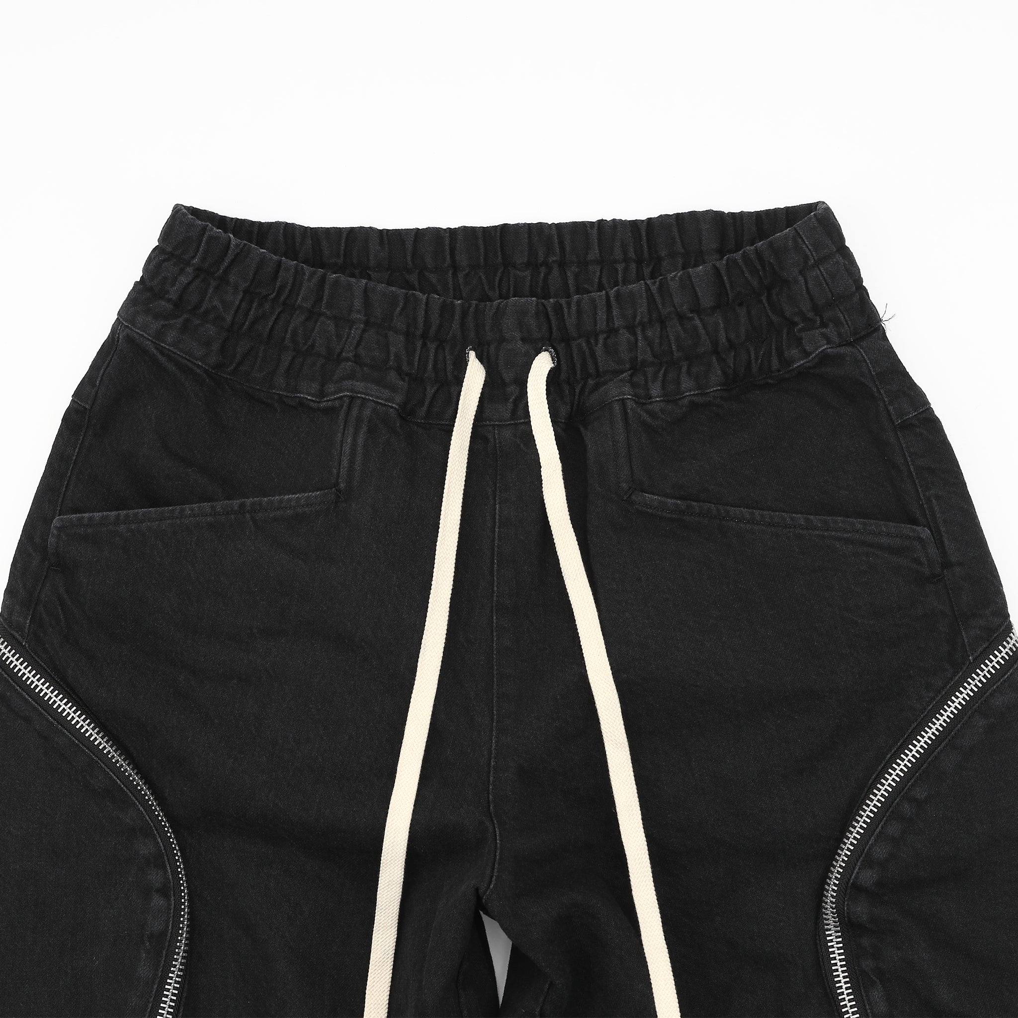 Denim Zip Pants