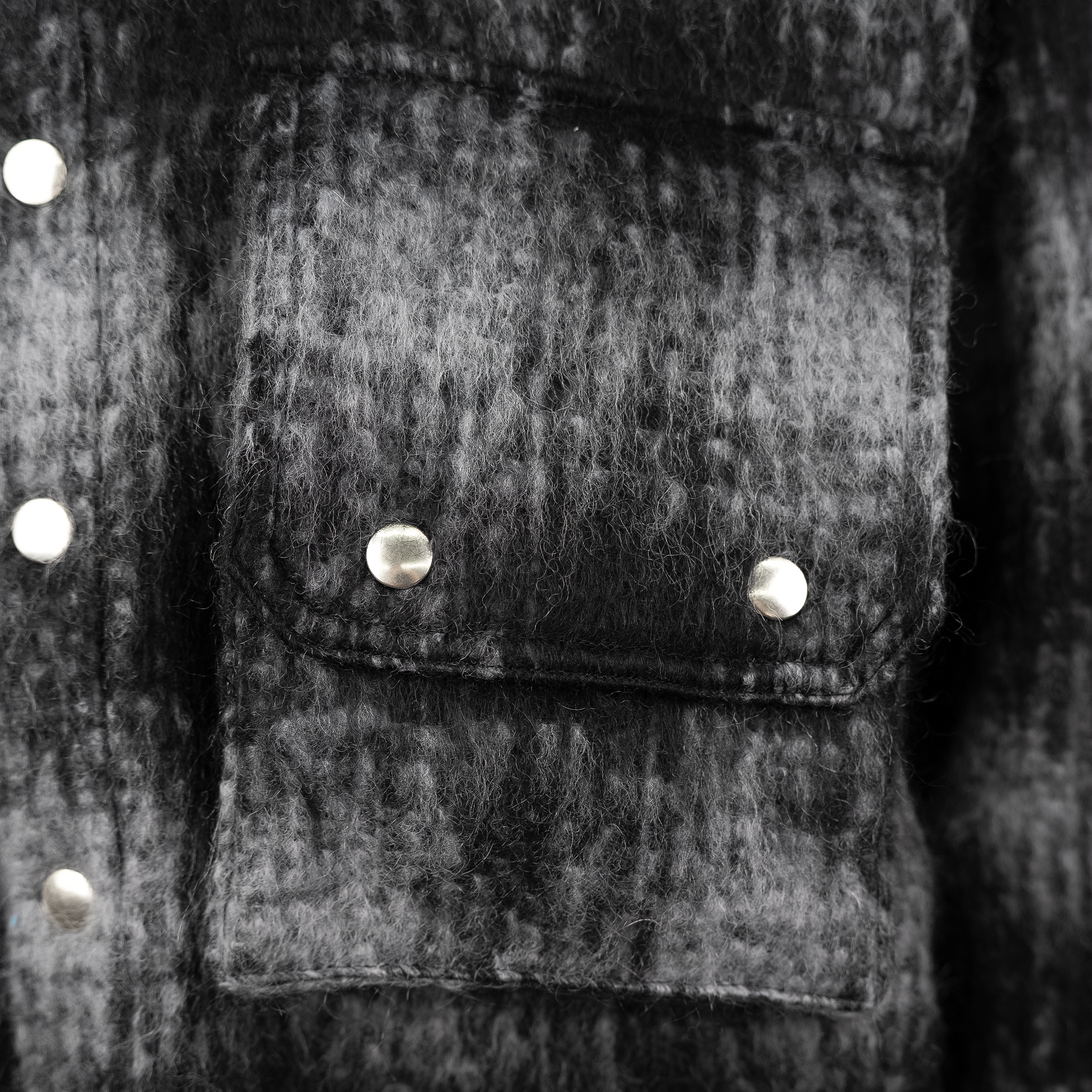 Mohair Check Shirt Mohair Check Shirt
