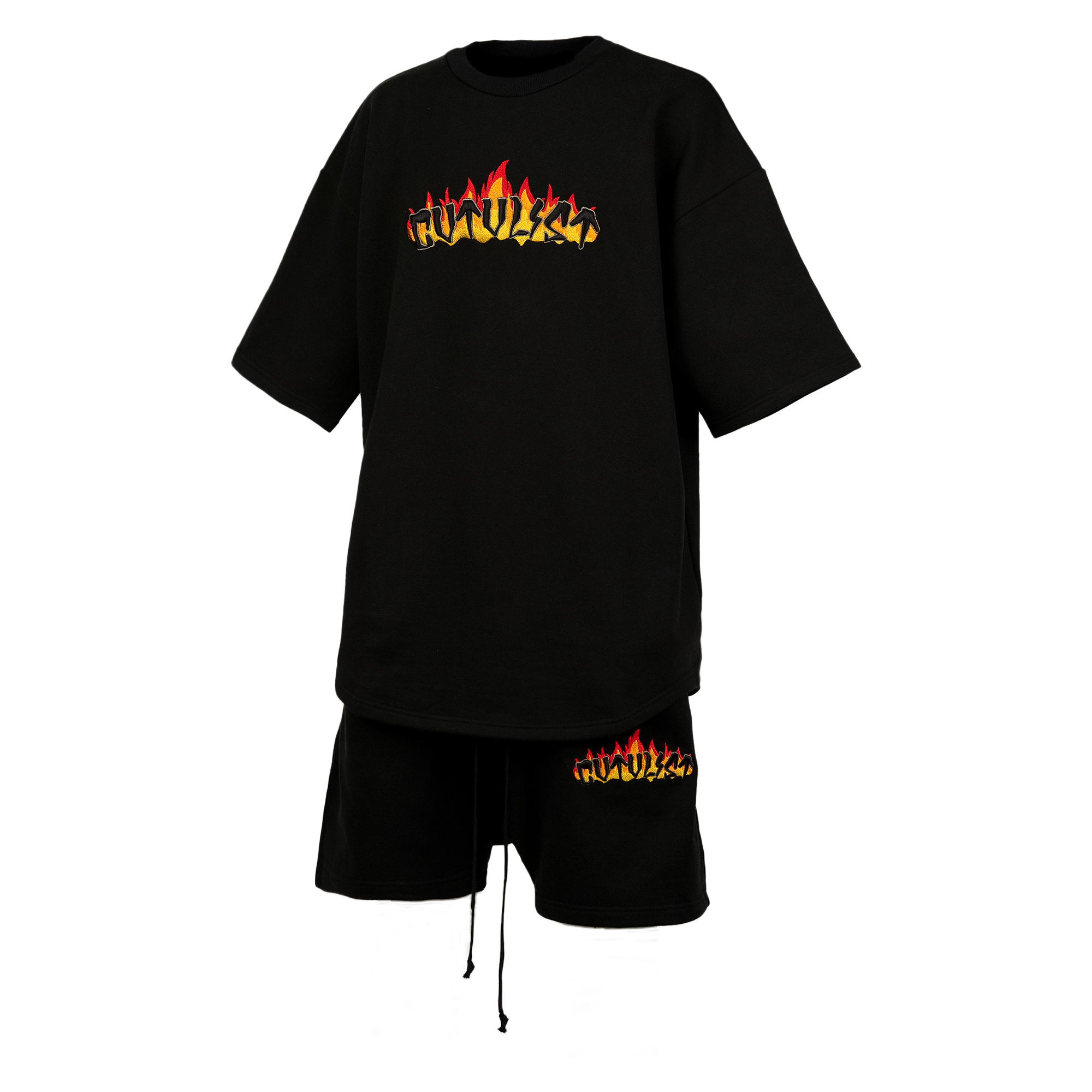 Usual Fire Logo Tee
