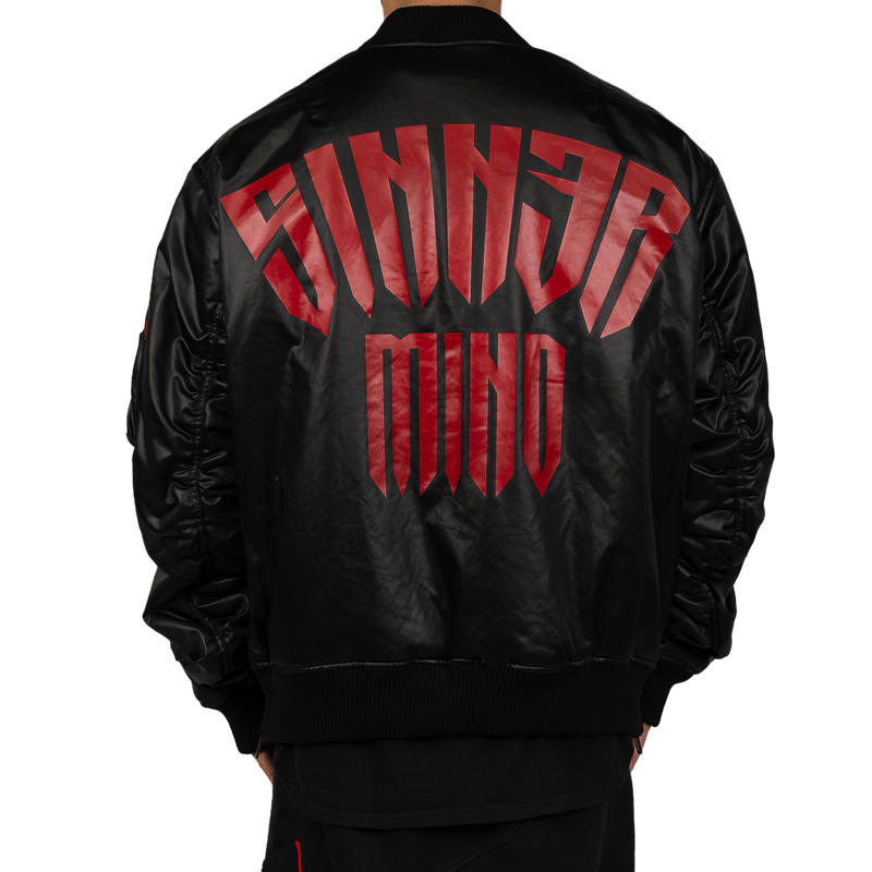 CVTVLIST RUBBER LOGO MA-1 フライトジャケット XL CVTVLIST RUBBER LOGO MA-1 フライトジャケット XL