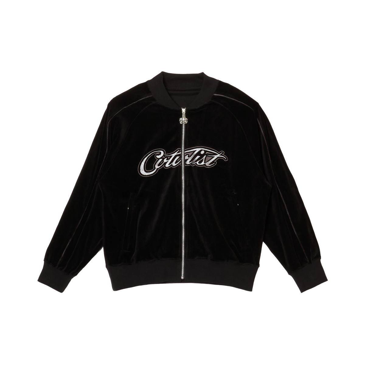 Velour Blouson Jacket