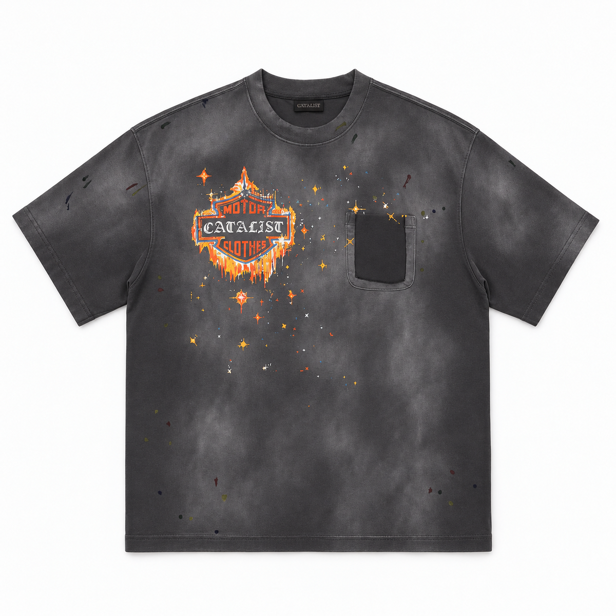 POCKET TEE 'MOTOR CYCLE'