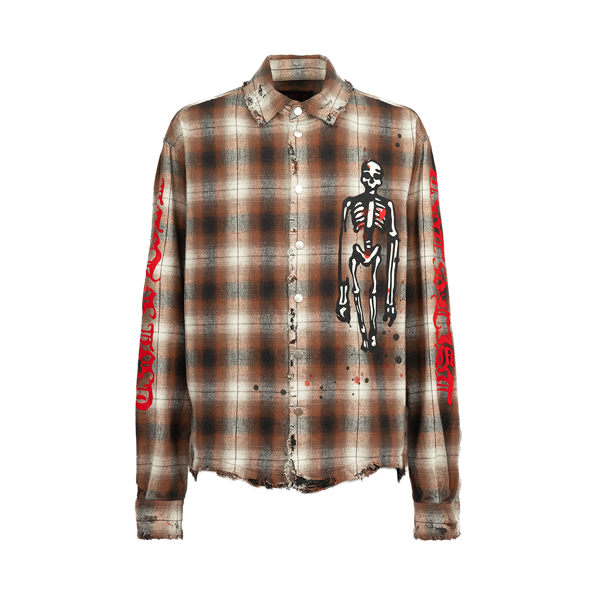 Skull Check Shirt