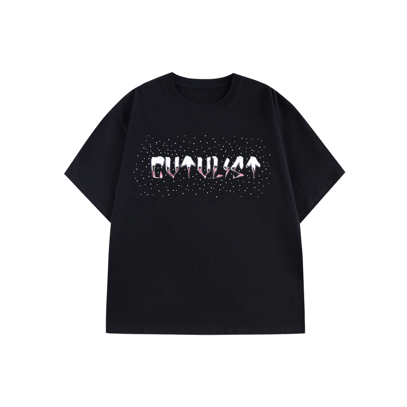 CTLS | Metallic Logo Crystal Tee