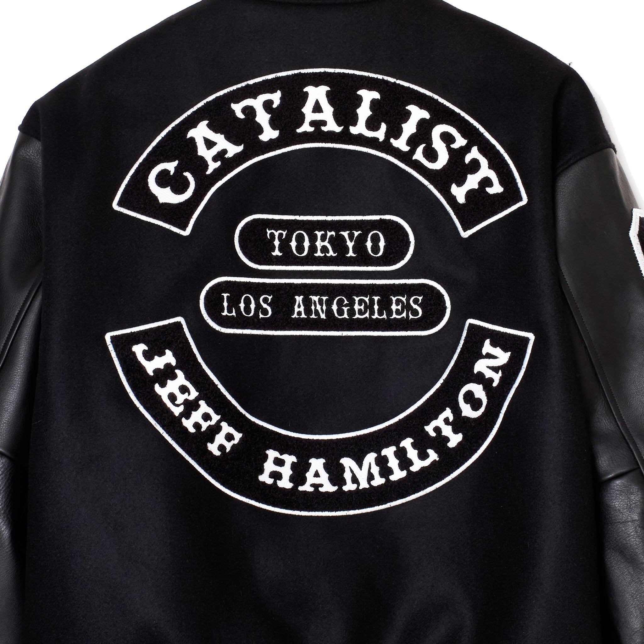 JEFF HAMILTON CLASSIC VARSITY JACKET