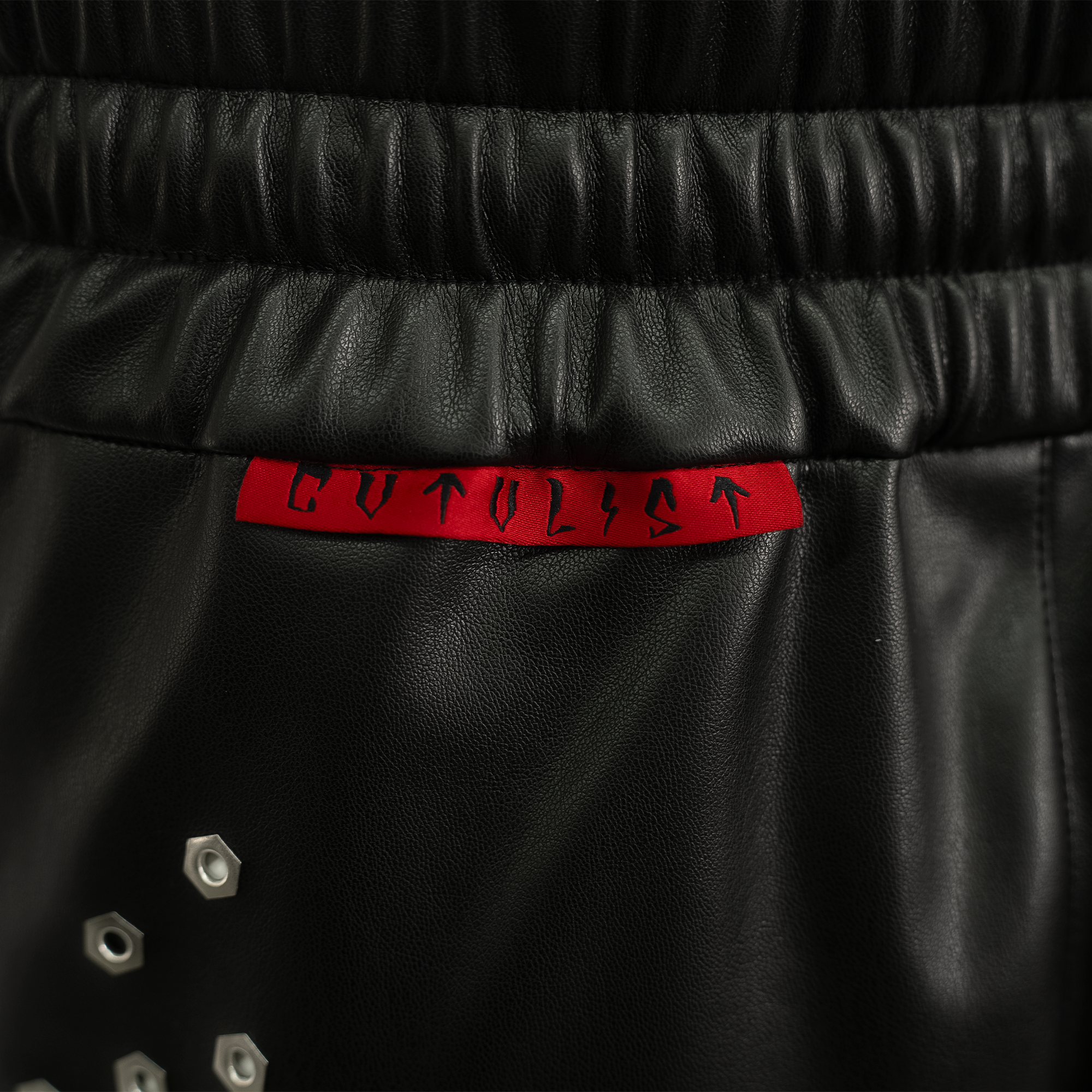 Leather Studs Pants