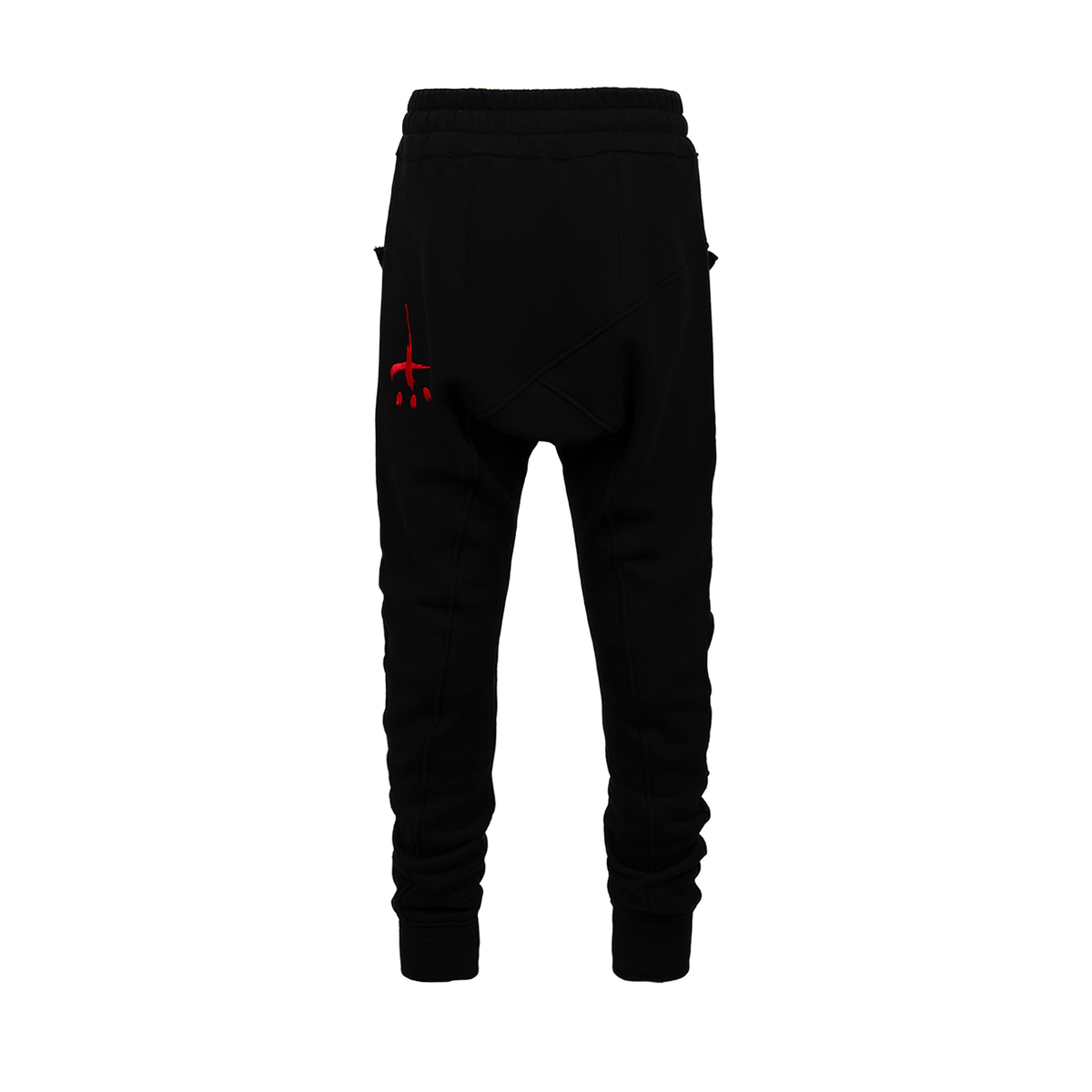 ラ*e様 cvtvlist usual pants 黒紫 人気ロゴ刺繍 cvtvlist usual pants 黒紫 人気ロゴ刺繍
