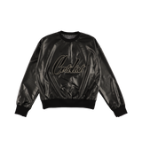 CTLS | Leather Crewneck
