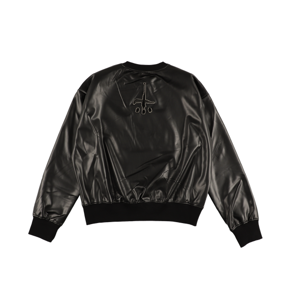 CTLS | Leather Crewneck