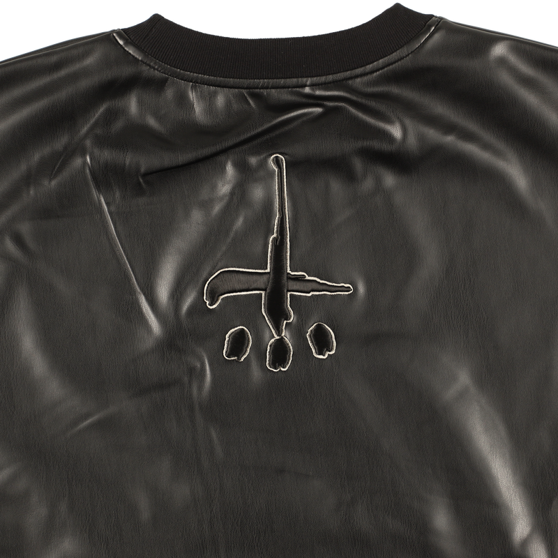CTLS | Leather Crewneck