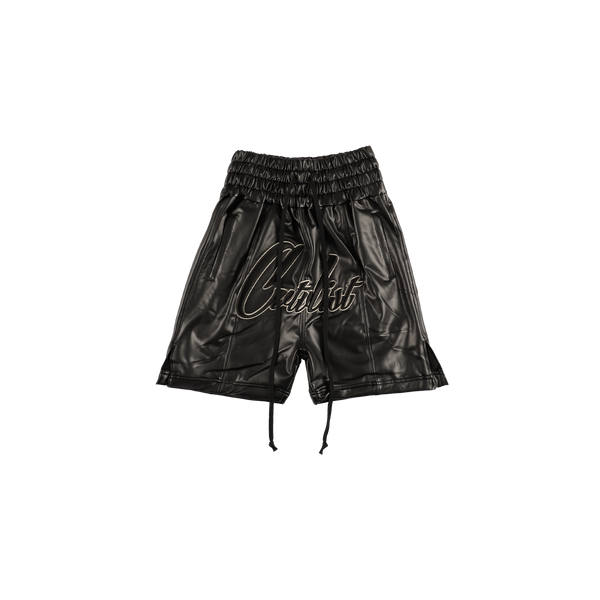 CTLS | Leather Short Pants