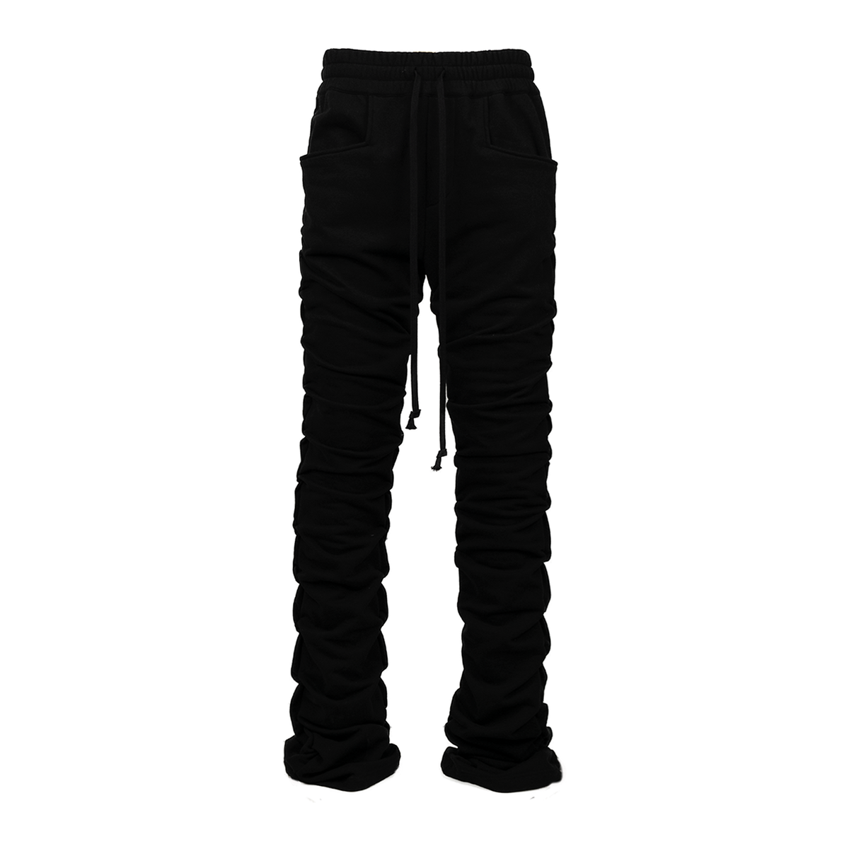 Gathered Flare Pants