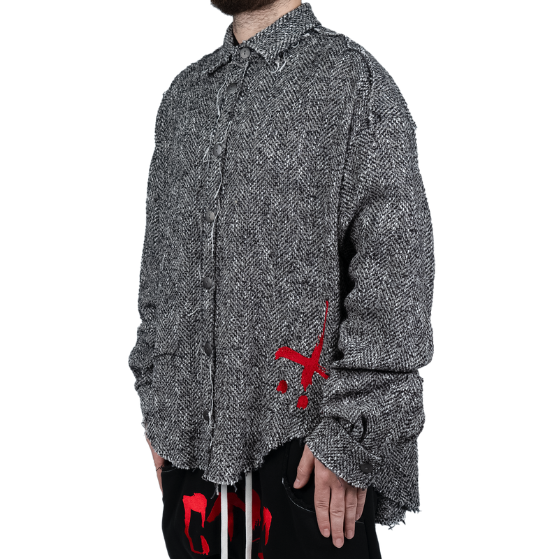 新品カタリストCVTVLIST TWEED SHIRT ツイードシャツ 新品カタリストCVTVLIST TWEED SHIRT ツイードシャツ