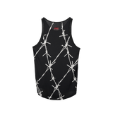 LONG TANK TOP “BARBED WIRE”