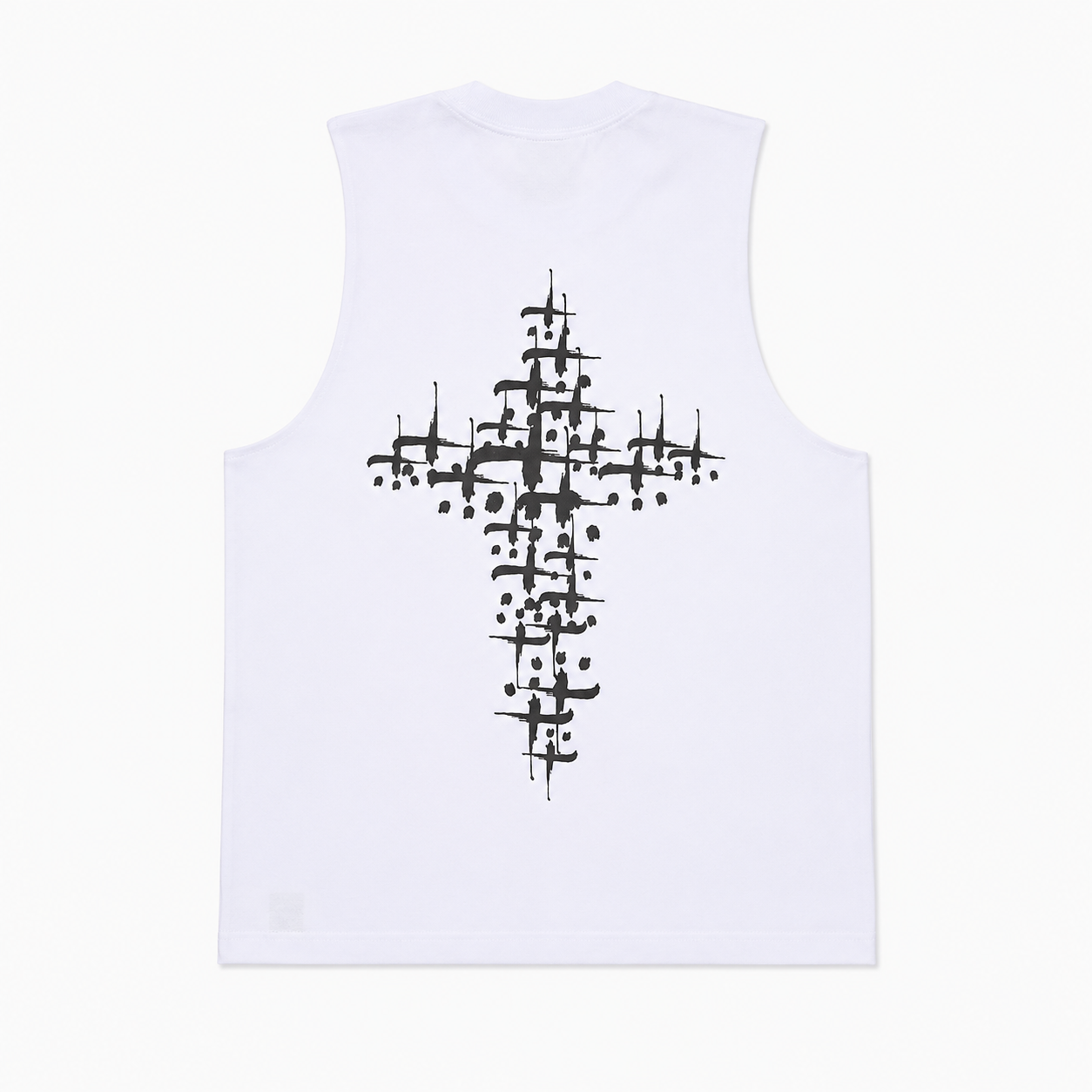 Sleeveless Tee 'BLACKLETTER'