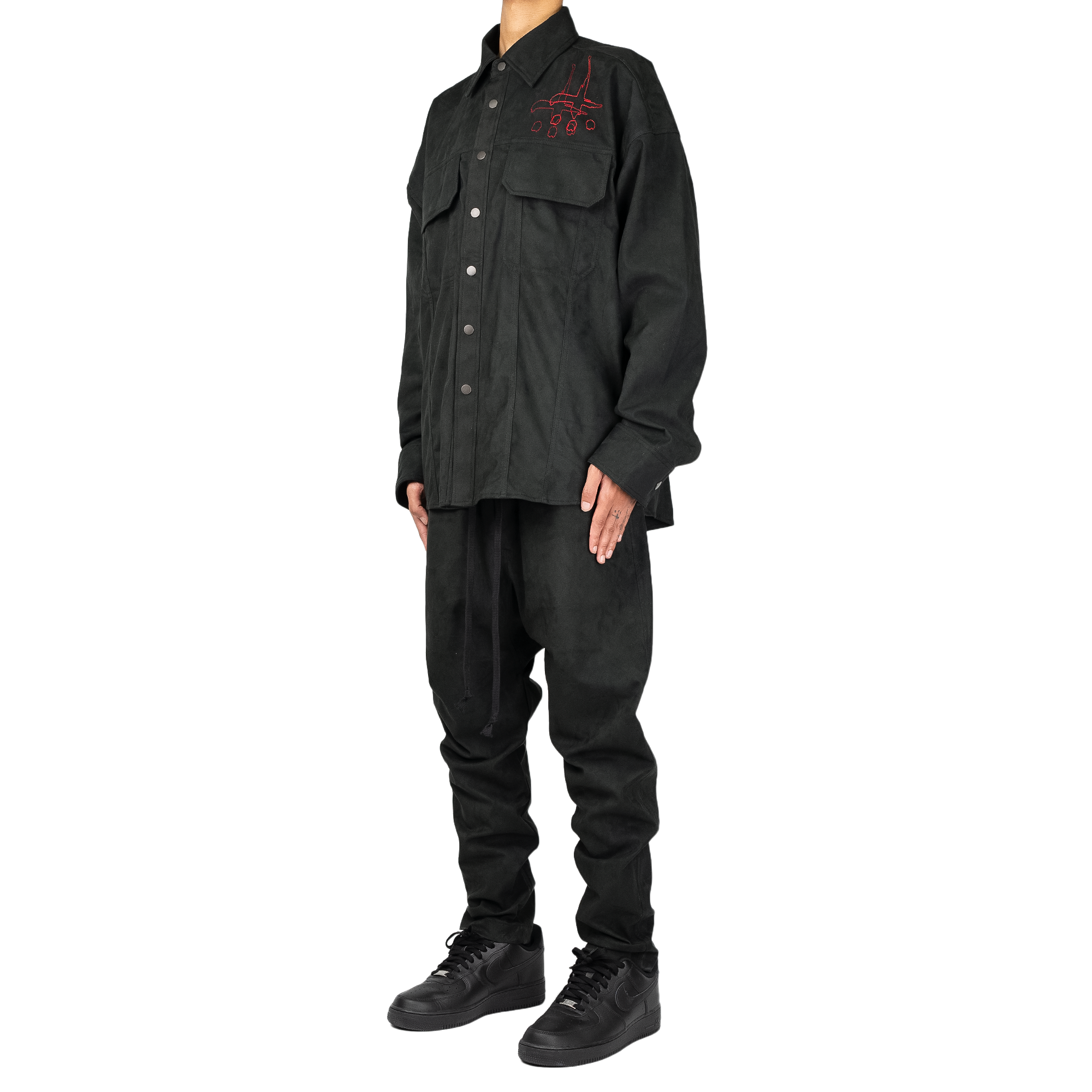 Artificial Suede Pants