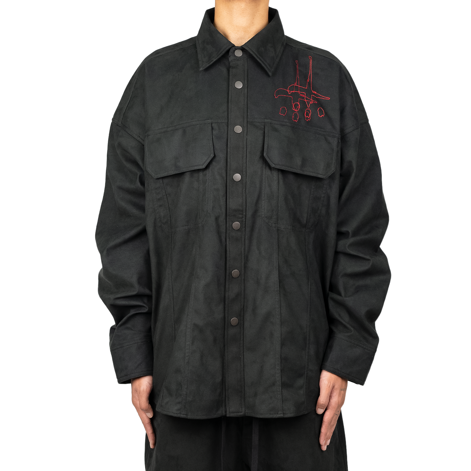 Artificial Suede Shirt