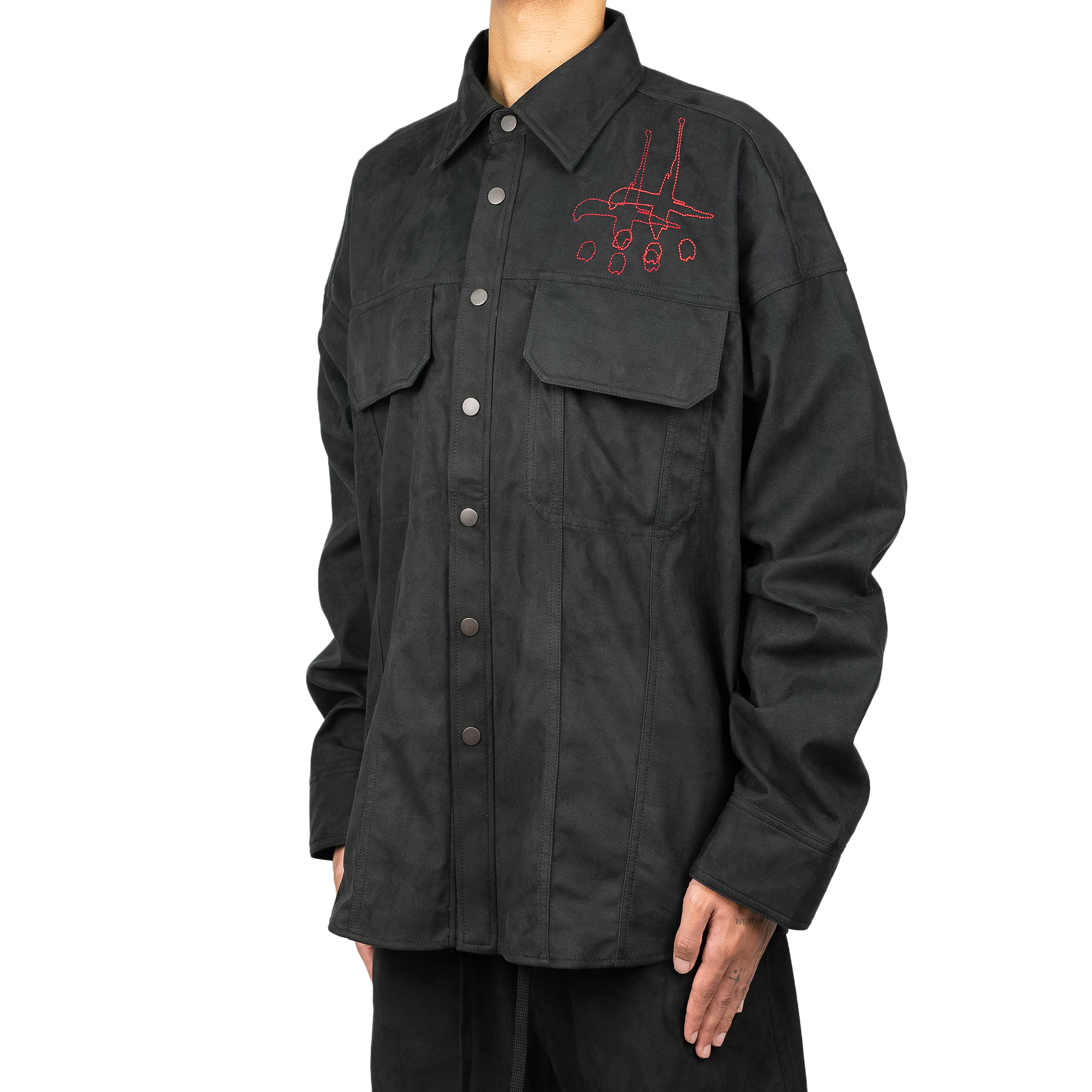 Artificial Suede Shirt