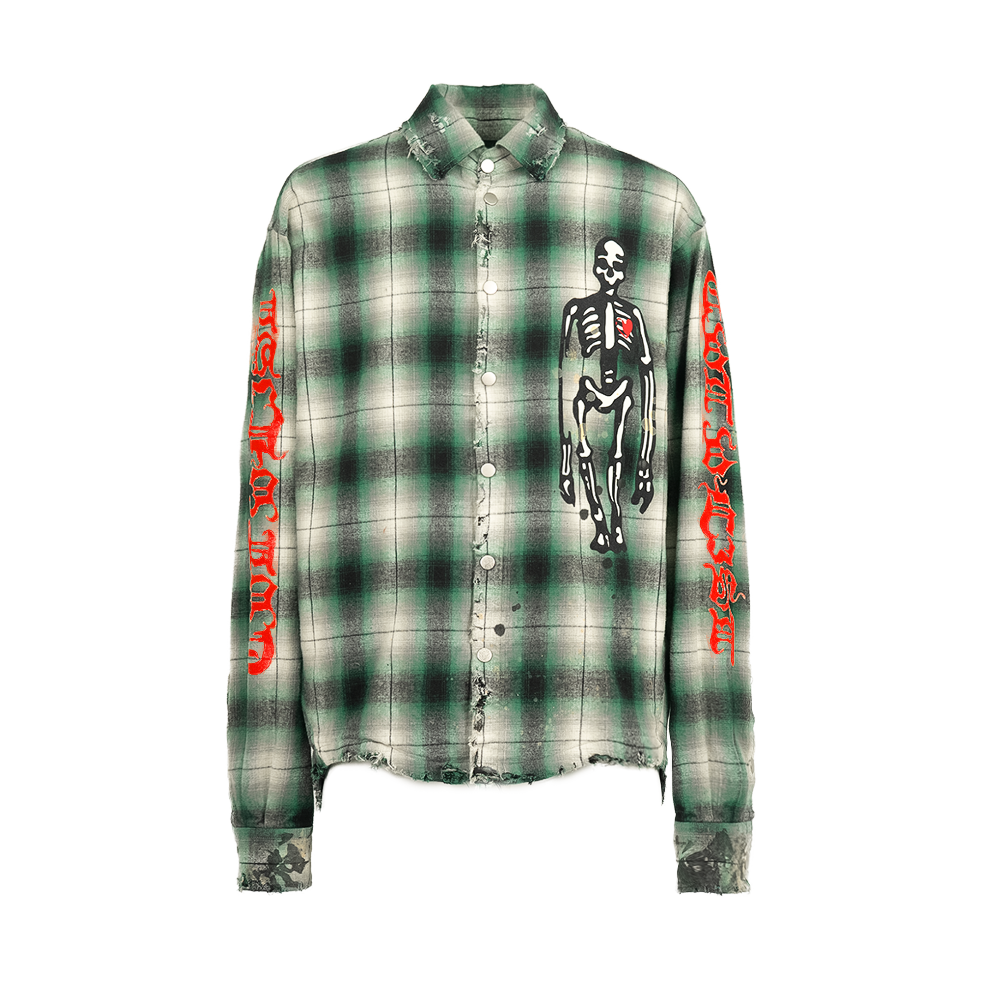 Skull Check Shirt