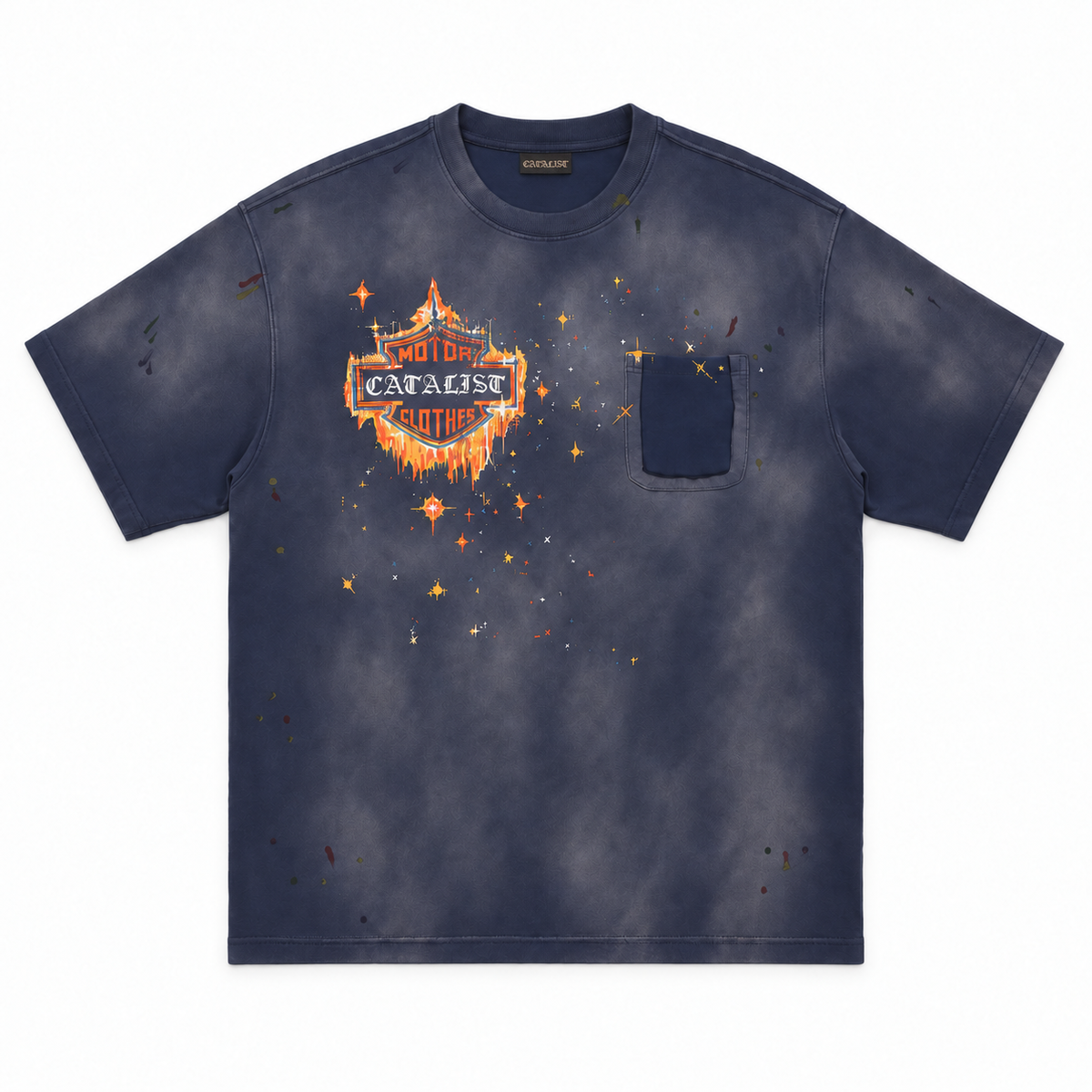 POCKET TEE 'MOTOR CYCLE'