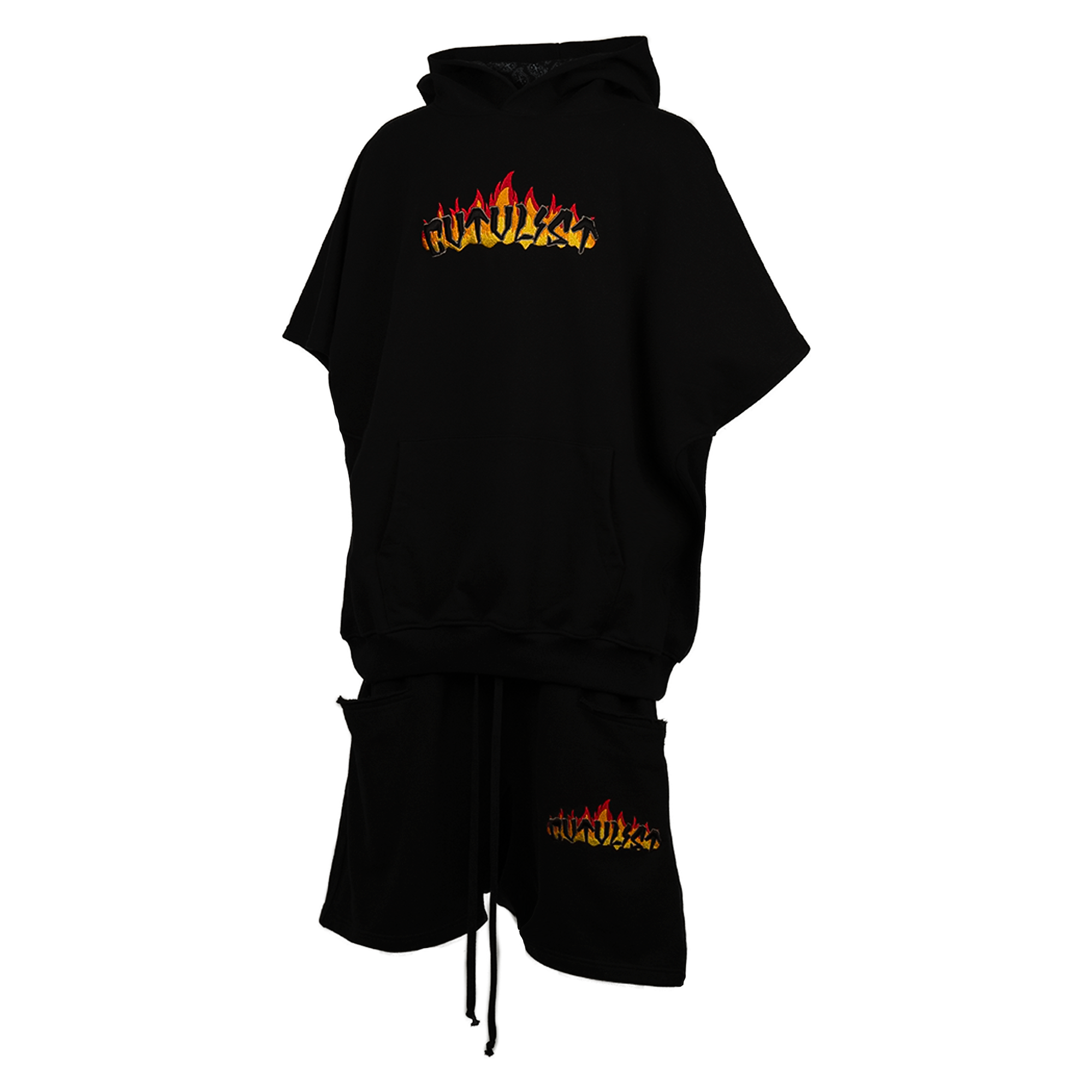 Usual Fire Logo S/S Hoodie