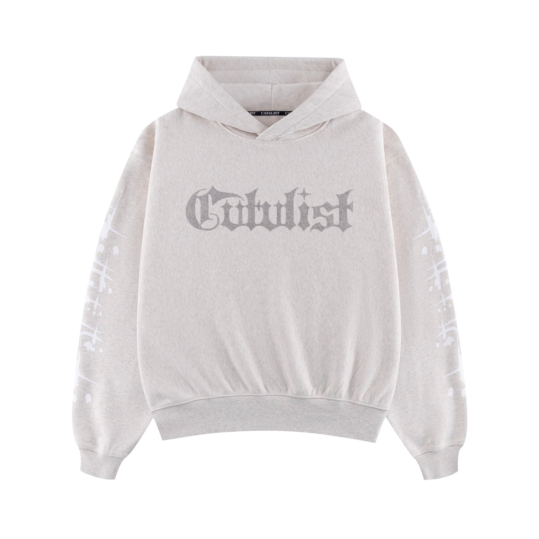 RHINESTONE LOGO HOODIE image 9