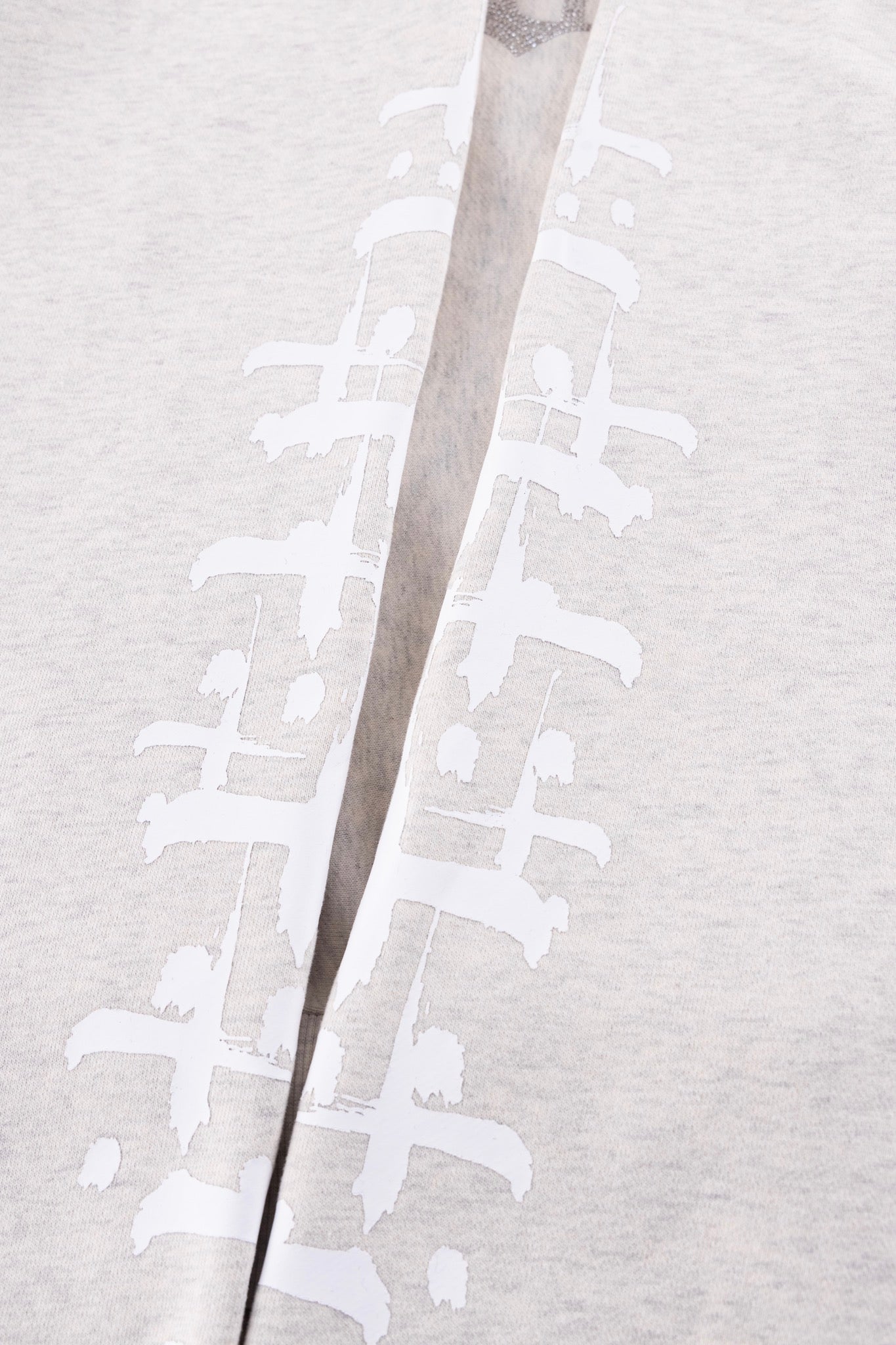 RHINESTONE LOGO HOODIE