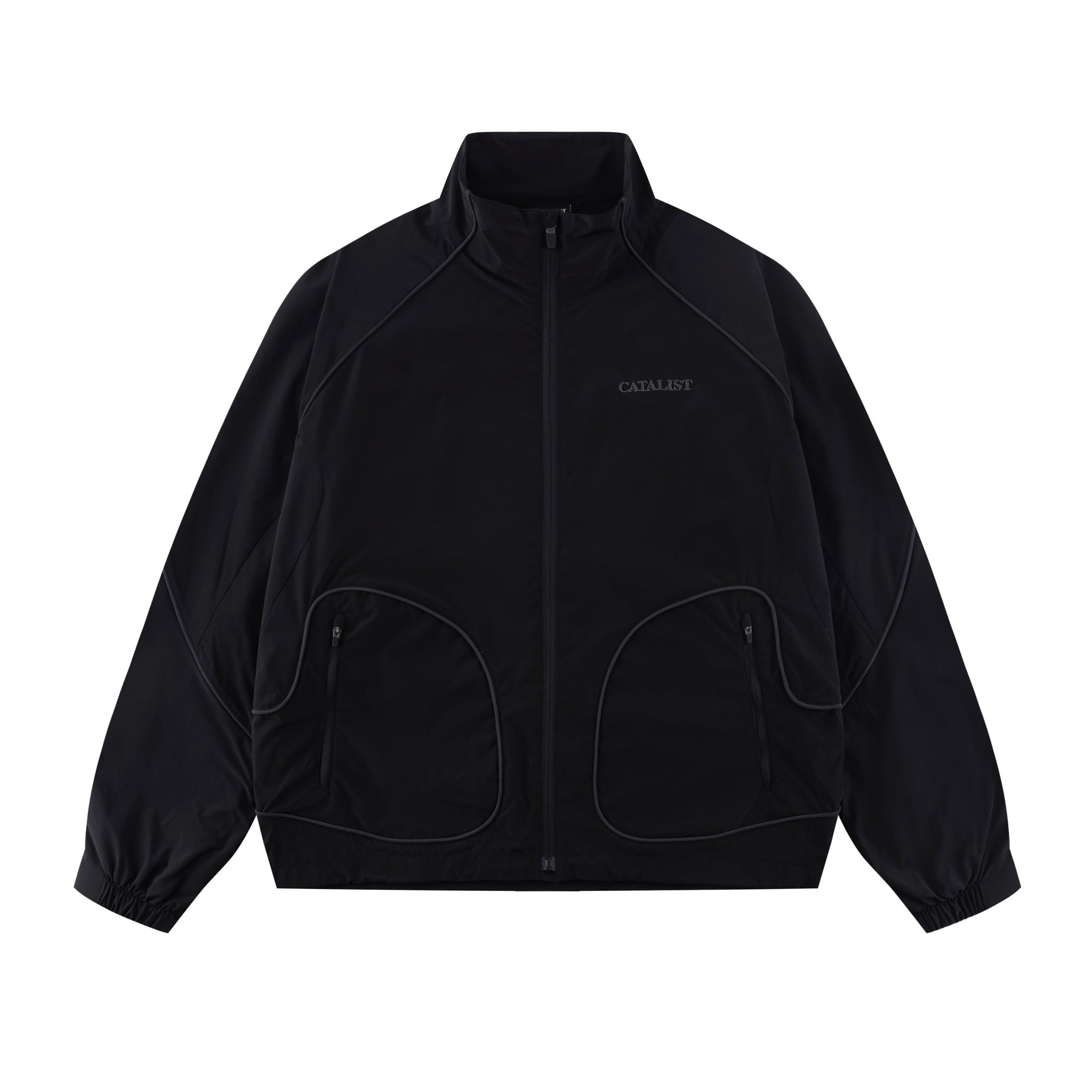 NYLON TRACK JACKET