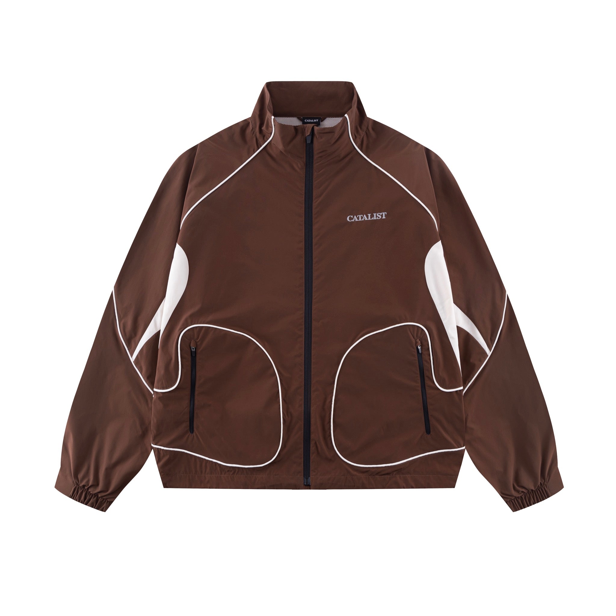 NYLON TRACK JACKET
