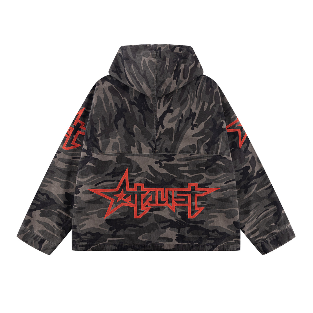 UF LOGO ANORAK HOODIE image 2