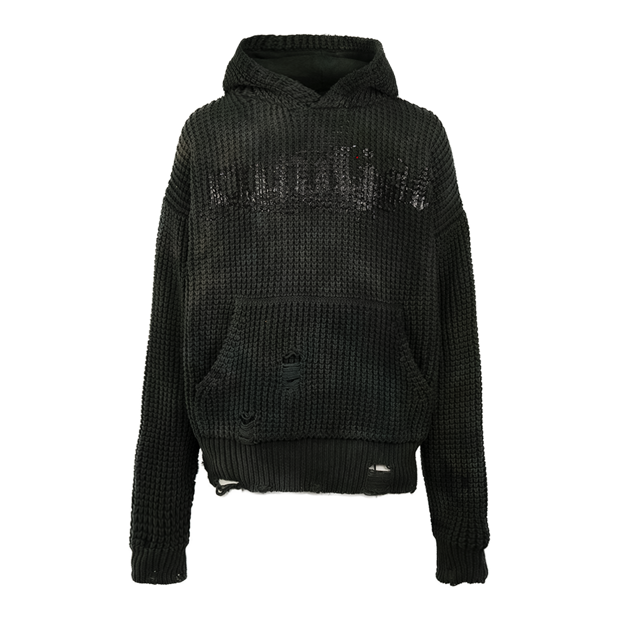 Knit Hoodie for Online Store