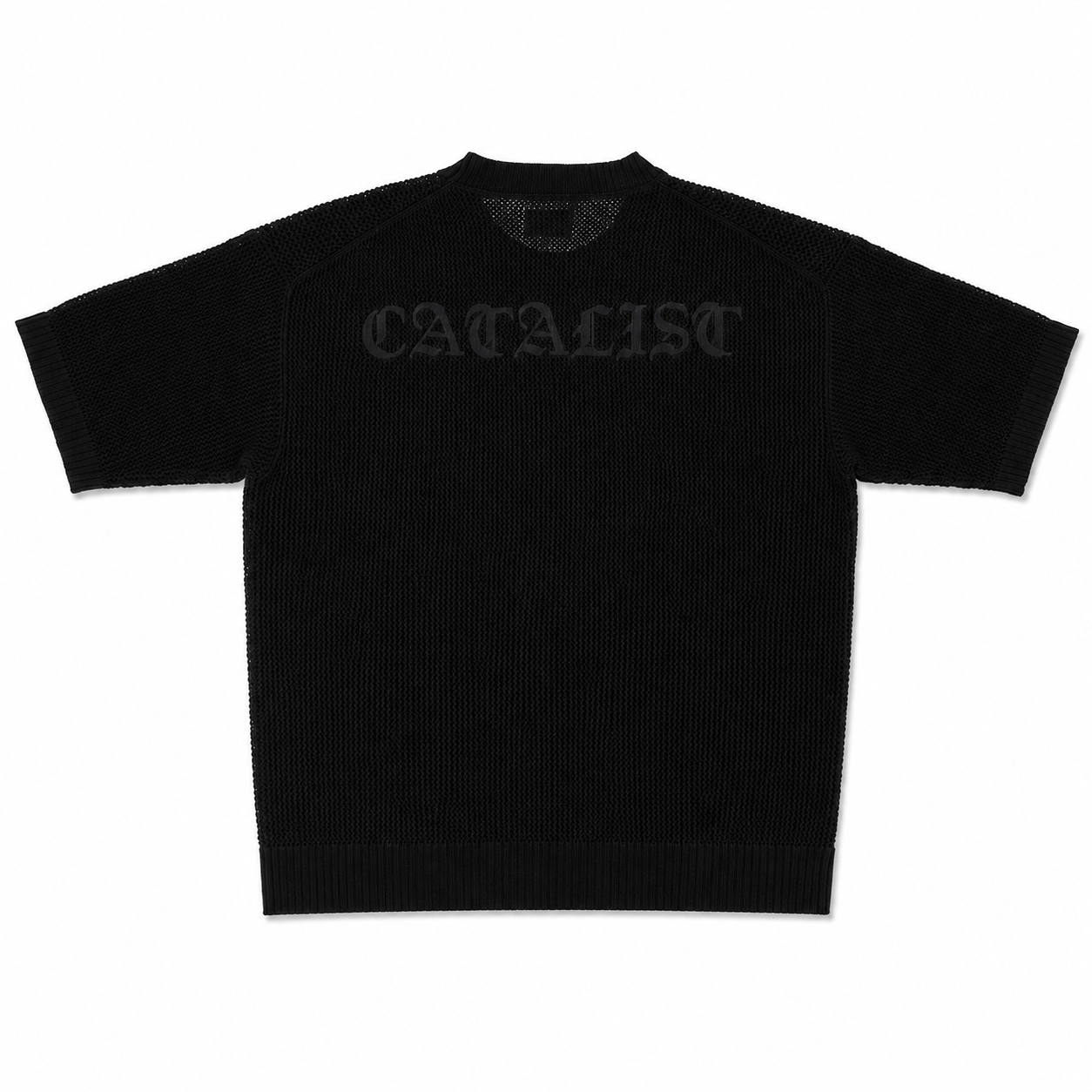 LOGO BASKET KNIT TEE