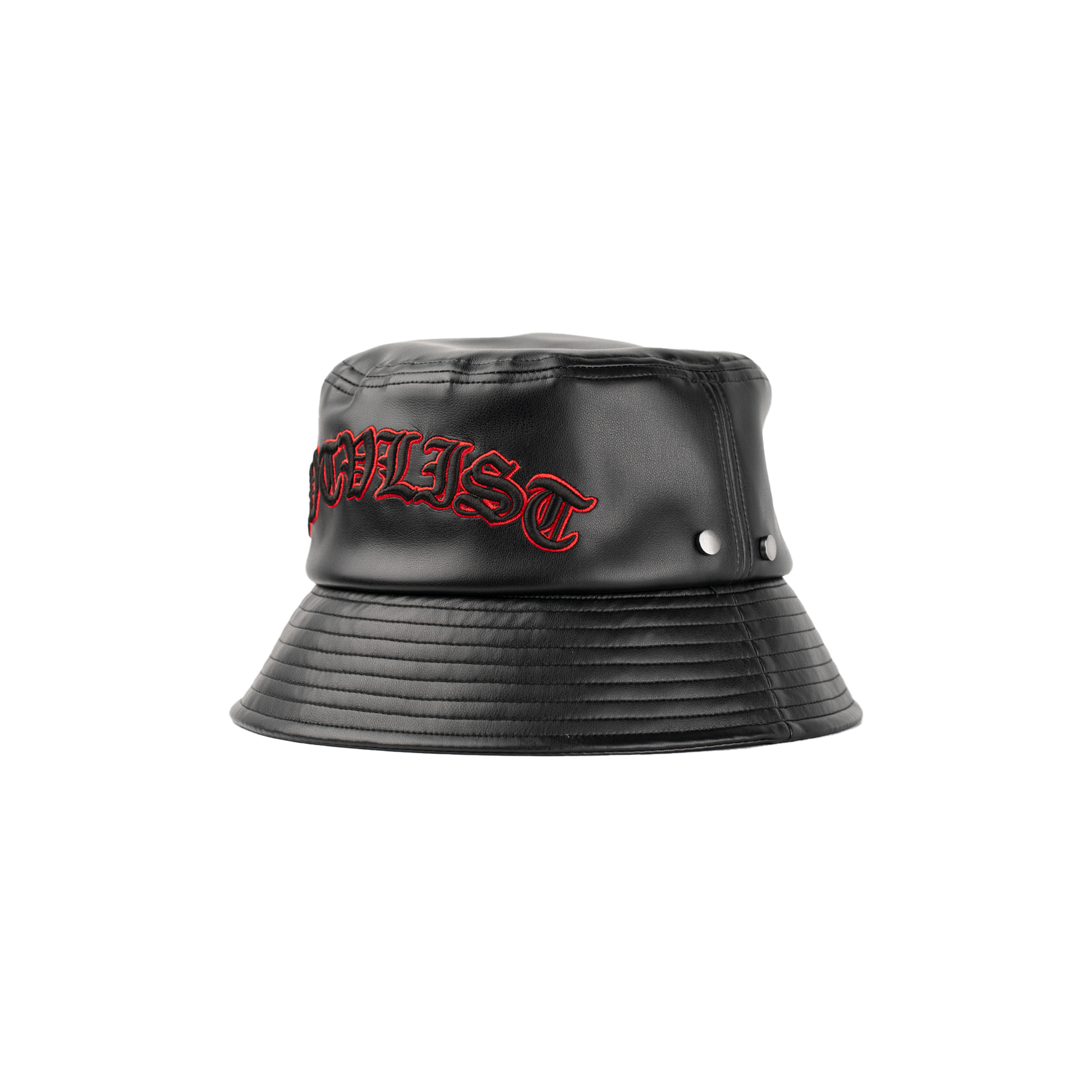 Vegan Leather Bucket Hat