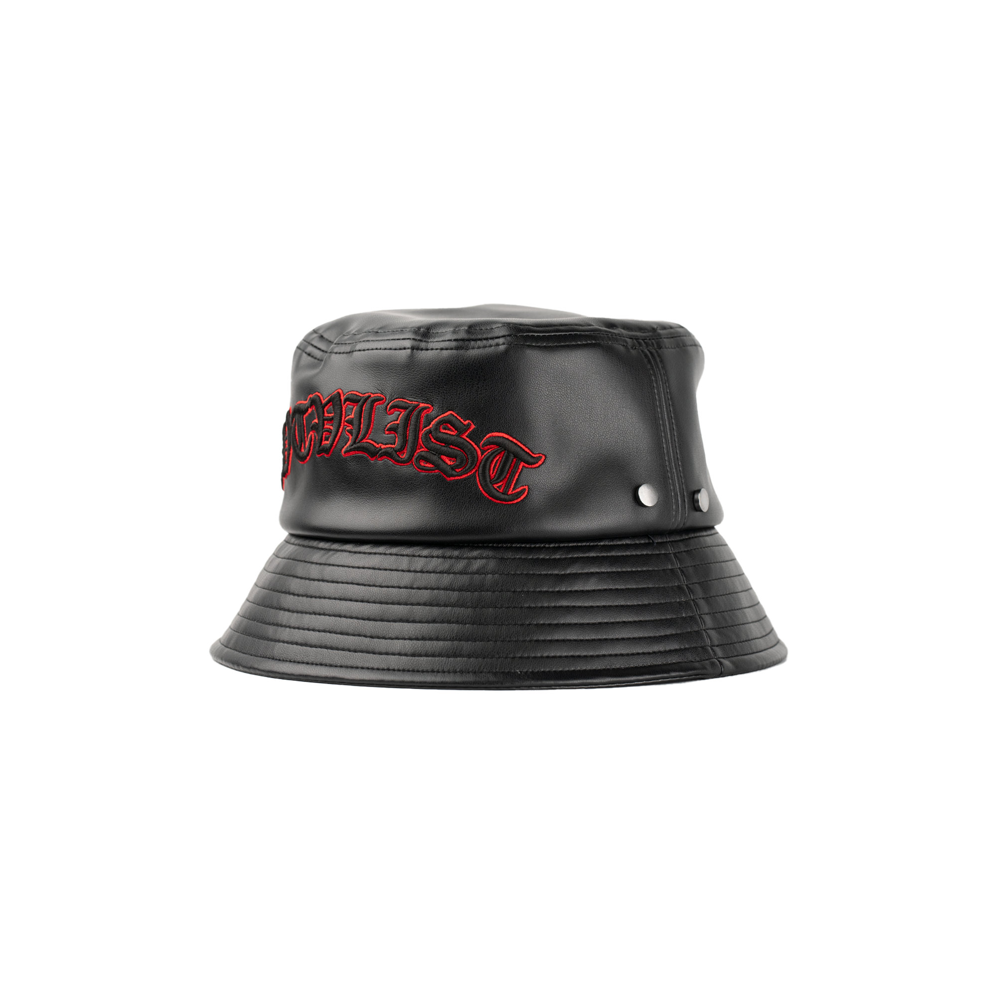 Vegan Leather Bucket Hat