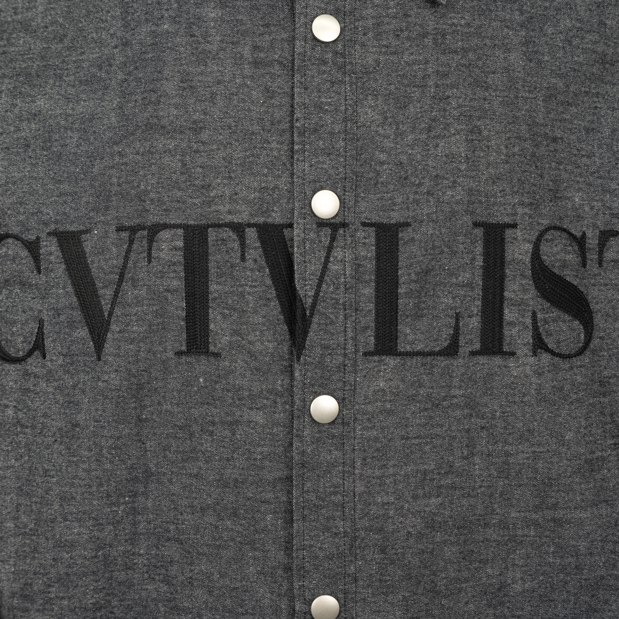 Stupid People Embroidery Shirt