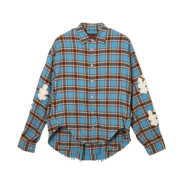 CTLS | Denim Patch Check Shirts
