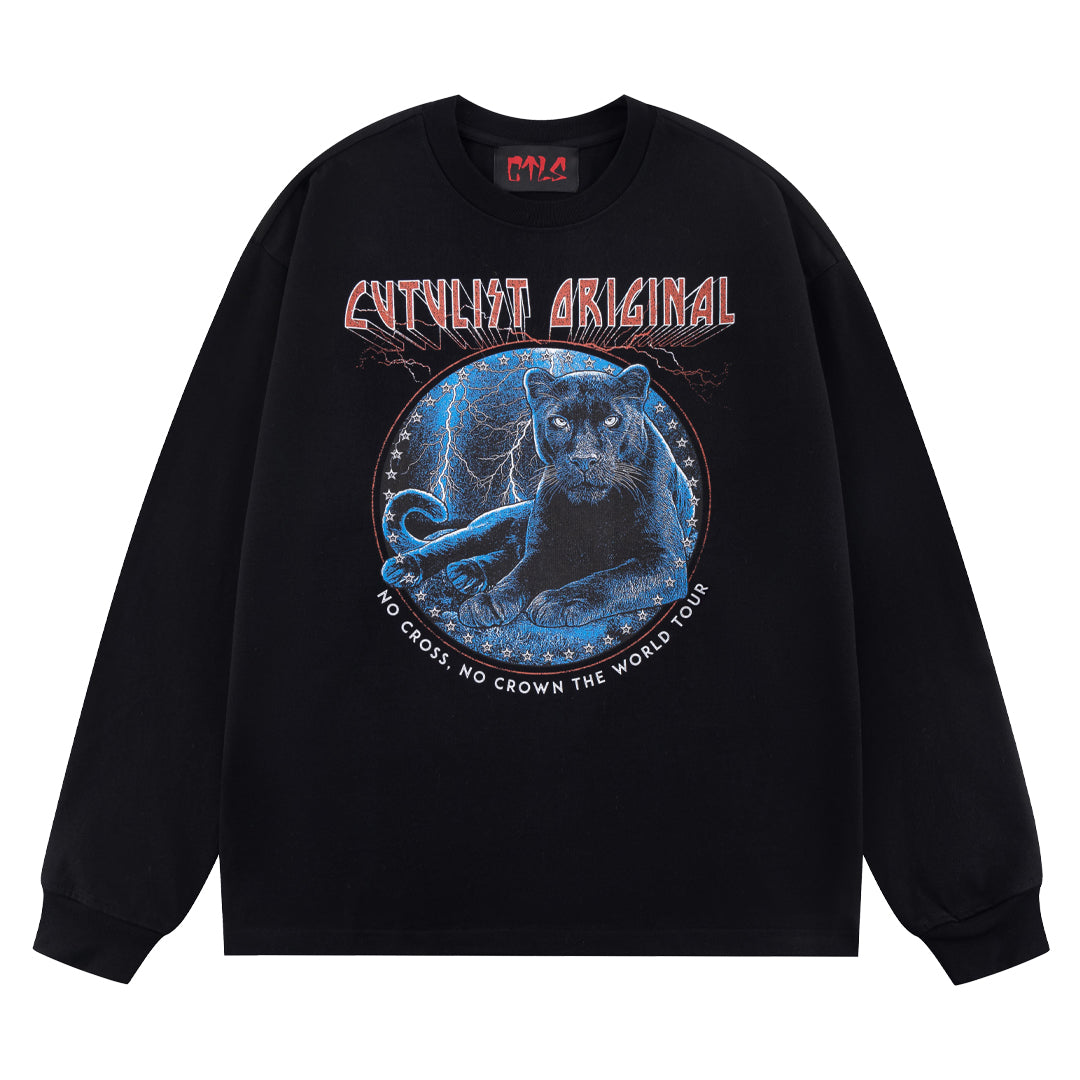 Black Panther Longsleeve Tee