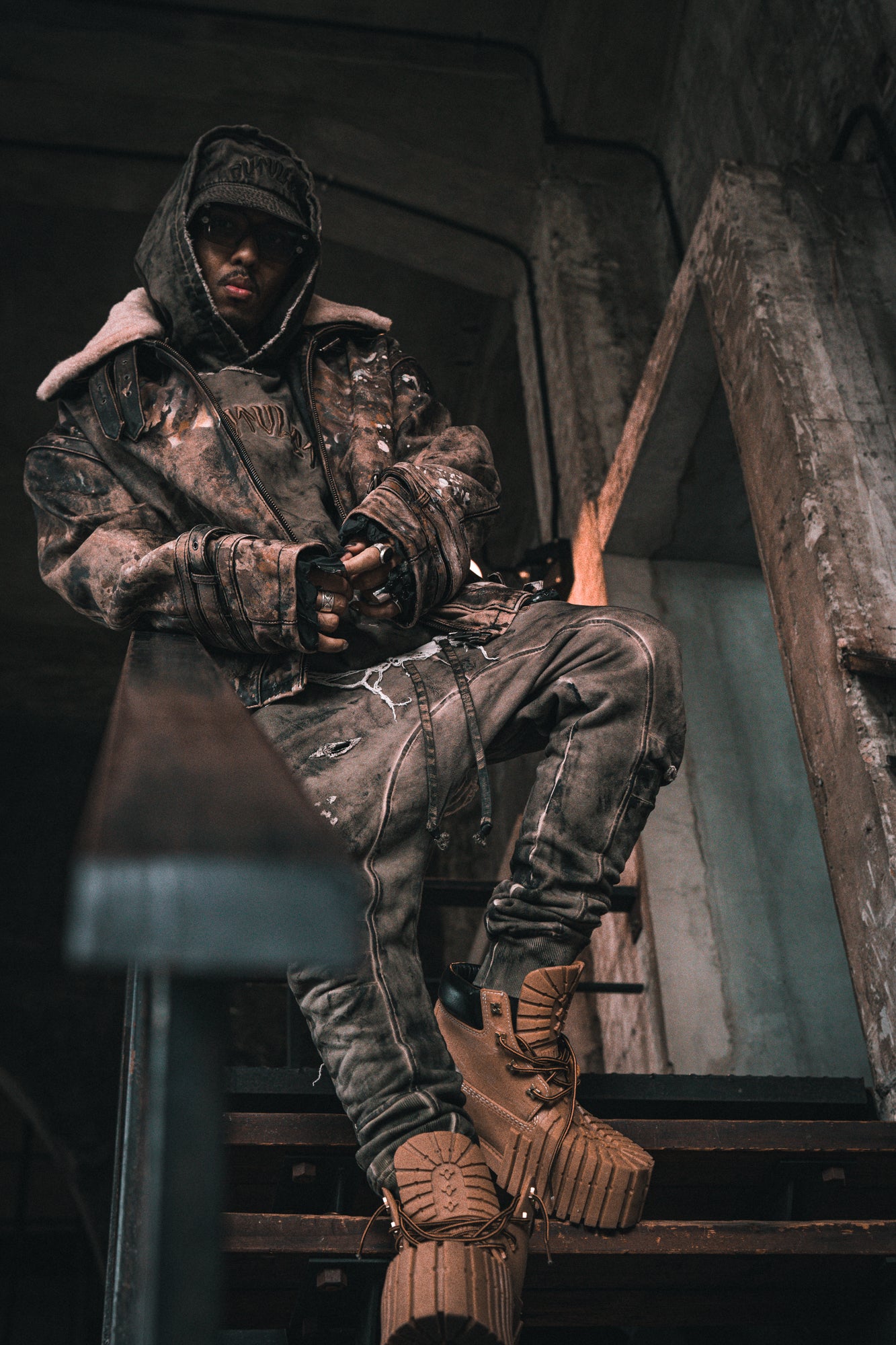 Damaged Usual Hoodie '24